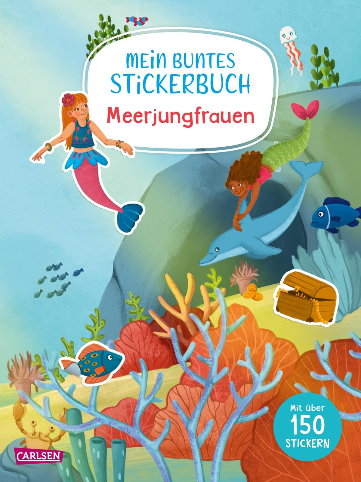 Mein buntes Stickerbuch: Meerjungfrauen Parents & Children