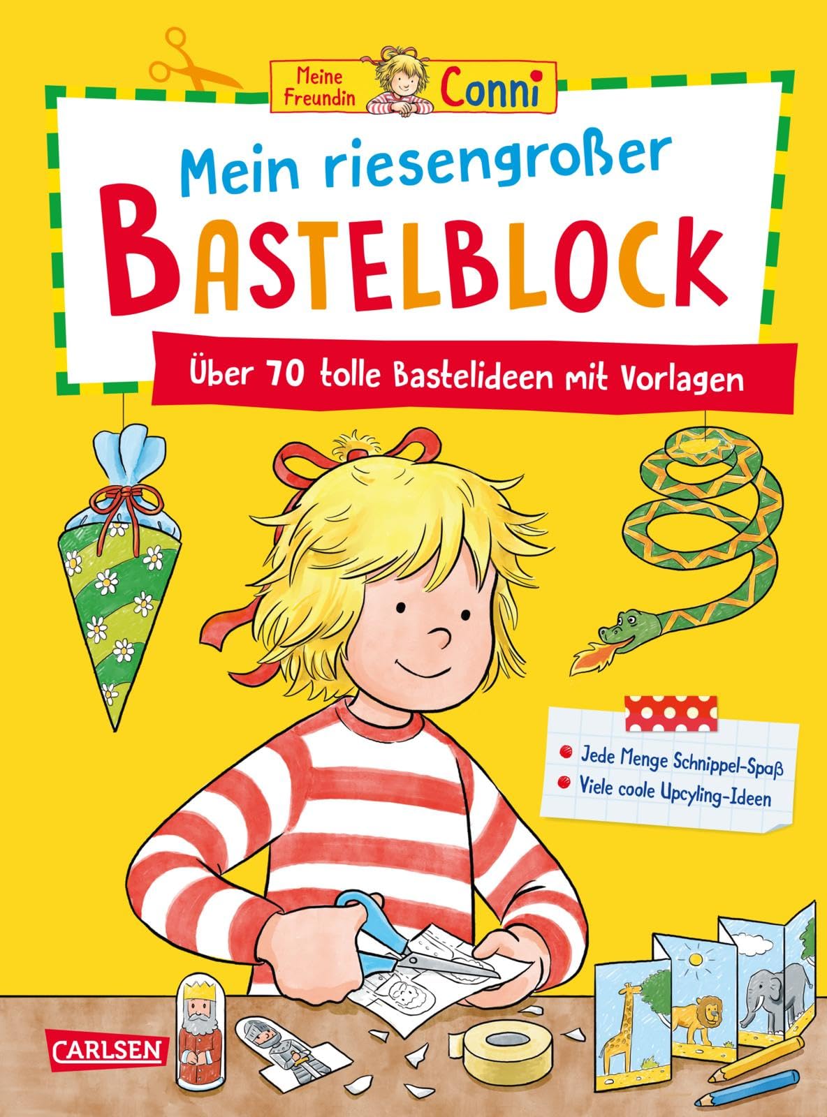 Conni Gelbe Reihe (Beschäftigungsbuch): Mein riesengroßer Bastelblock Non-fiction
