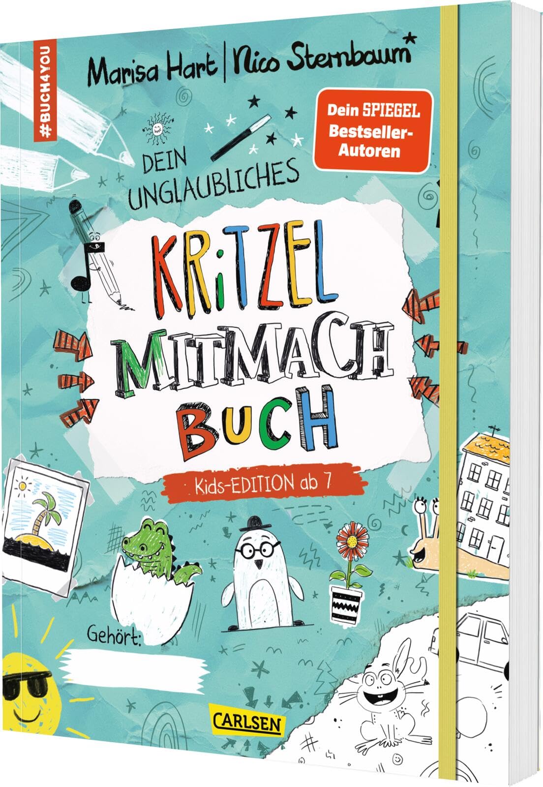 #buch4you: Dein unglaubliches Kritzel-Mitmach-Buch Hobbies & Crafts