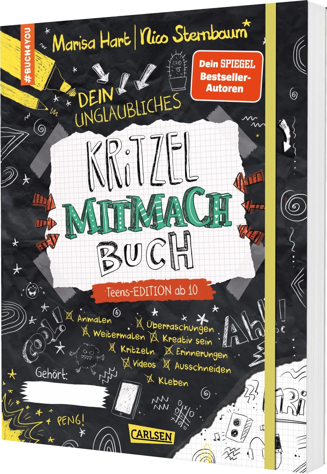 #buch4you: Dein unglaubliches Kritzel-Mitmach-Buch Hobbies & Crafts