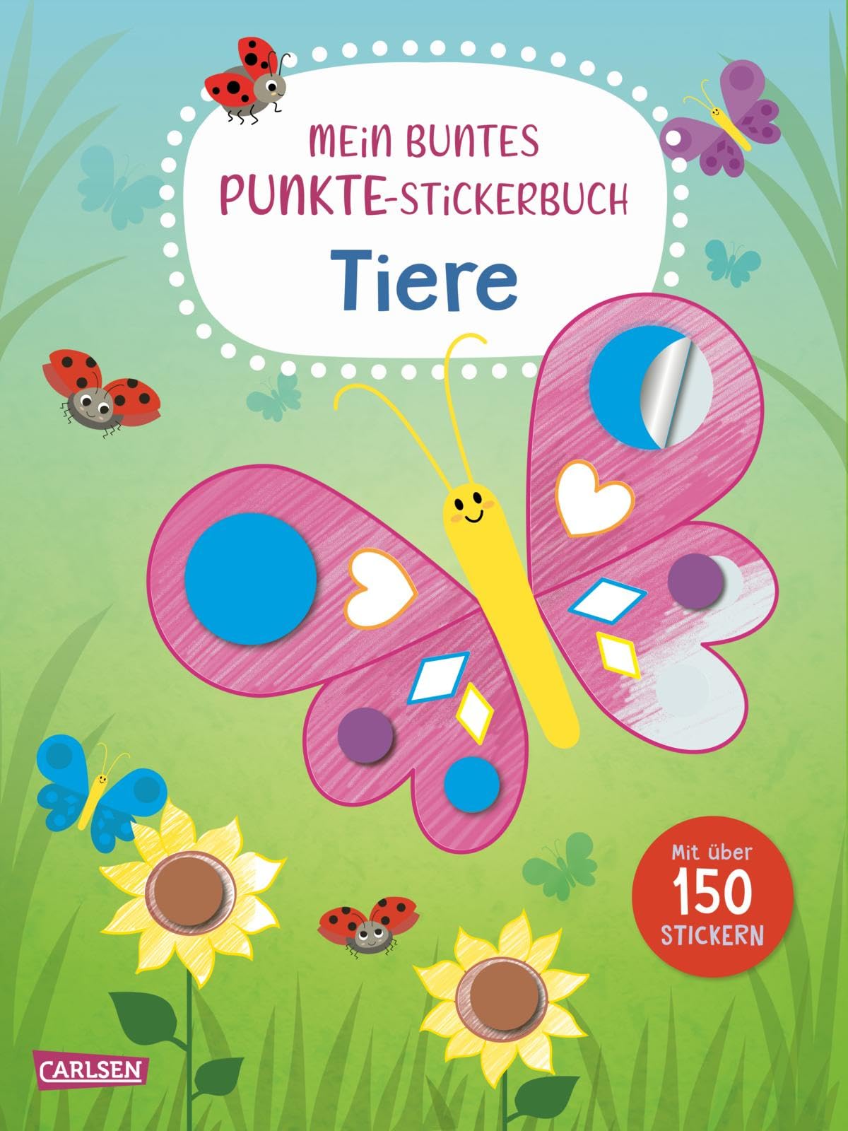 Mein buntes Punkte-Stickerbuch: Tiere Non-fiction