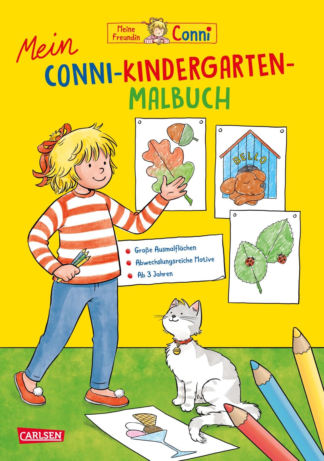 Conni Gelbe Reihe (Beschäftigungsbuch): Mein Conni-Kindergarten-Malbuch Non-fiction