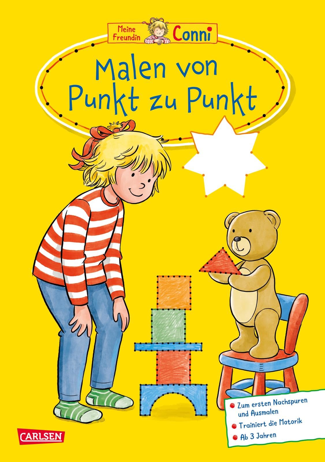 Conni Gelbe Reihe (Beschäftigungsbuch):  Malen von Punkt zu Punkt Non-fiction