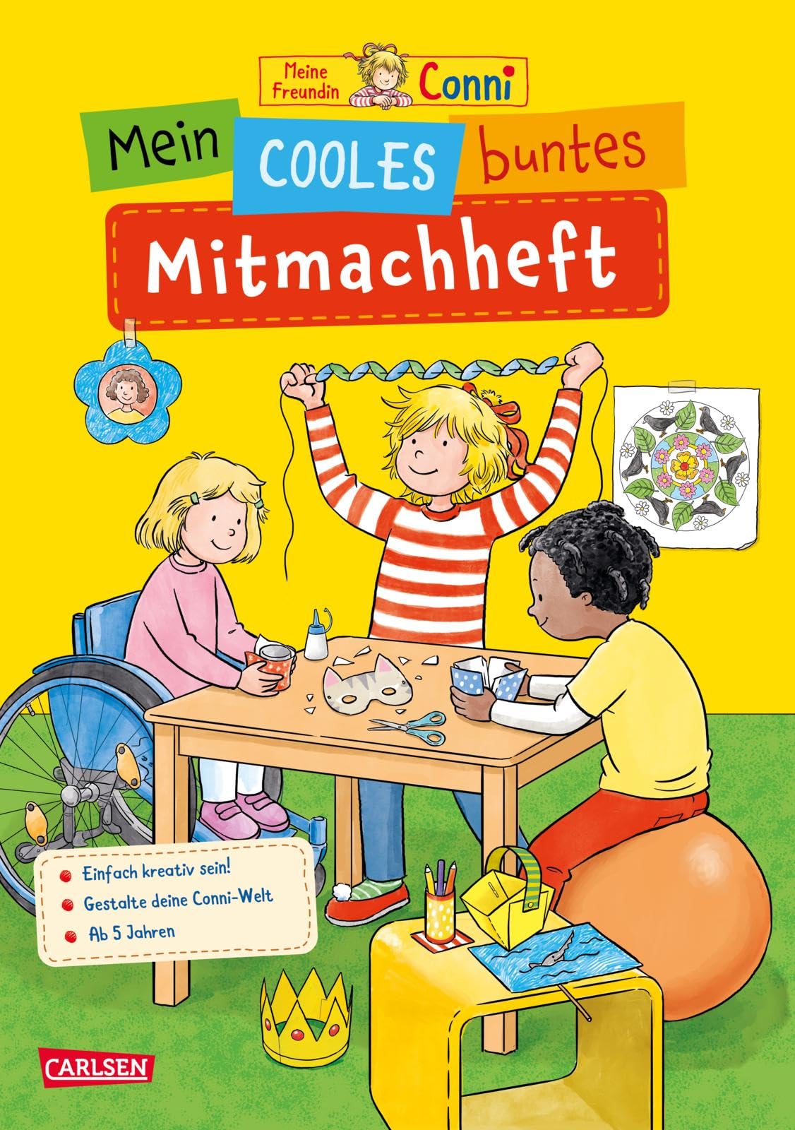 Conni Gelbe Reihe (Beschäftigungsbuch): Mein cooles buntes Mitmachheft Non-fiction