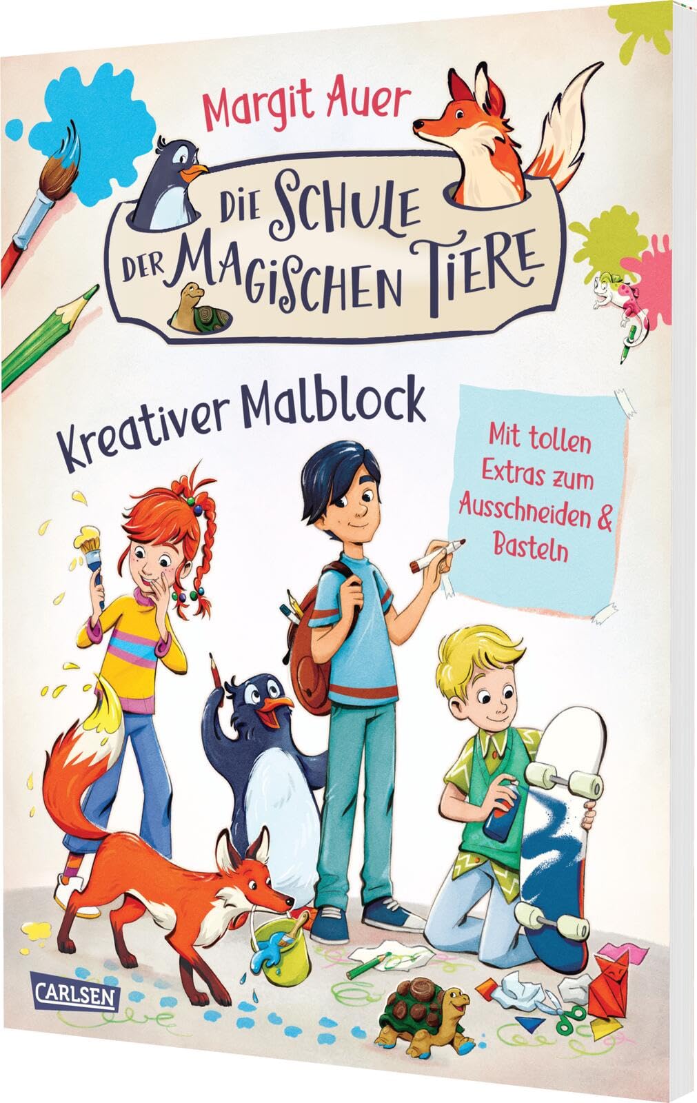 Die Schule der magischen Tiere Beschäftigung: Kreativer Malblock Non-fiction