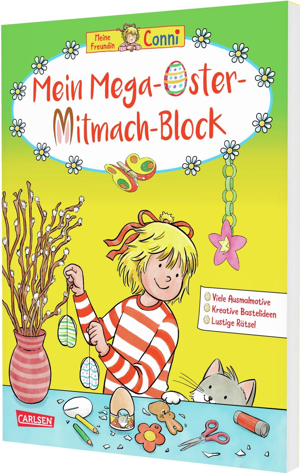 Conni Gelbe Reihe (Beschäftigungsbuch): Mein Mega-Oster-Mitmach-Block Non-fiction