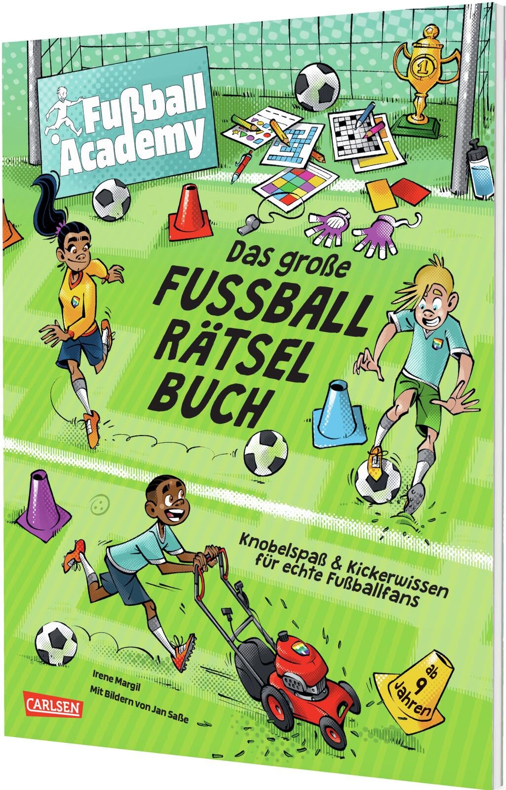 Fußball Academy: Das große Fußball-Rätselbuch Leisure & Fun