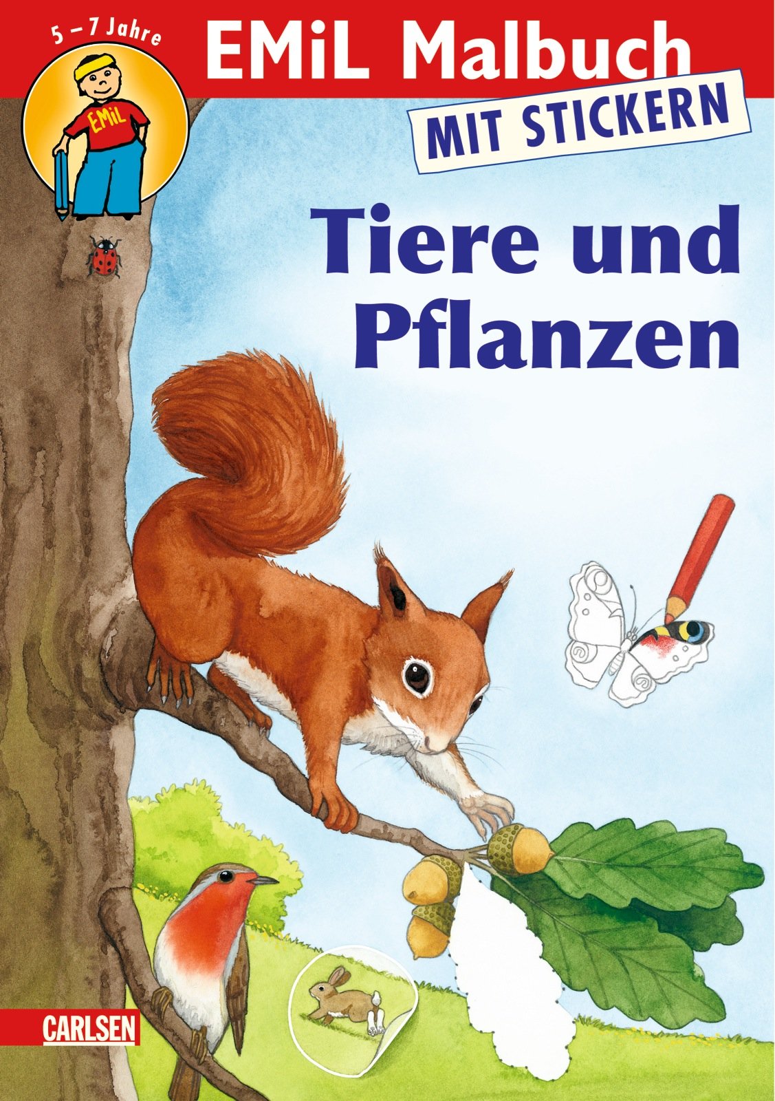 Mal- und Mitmachbuch: Tiere und Pflanzen Tiptoi & Games