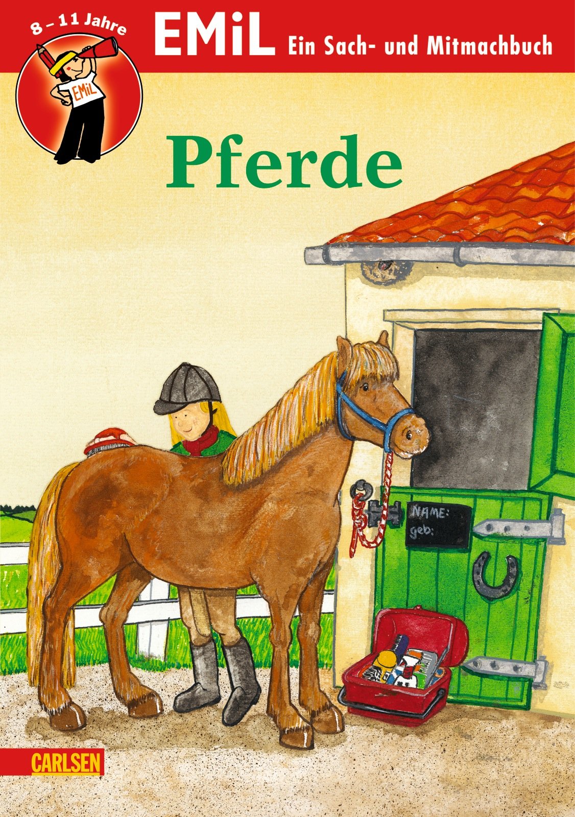 Sach- und Mitmachbuch: Pferde: Pferderassen, Pferdepflege, Berufe mit Pferden. Rätsel, Labyrinthe, Denkaufgaben, Zeichenanleitung Non-fiction