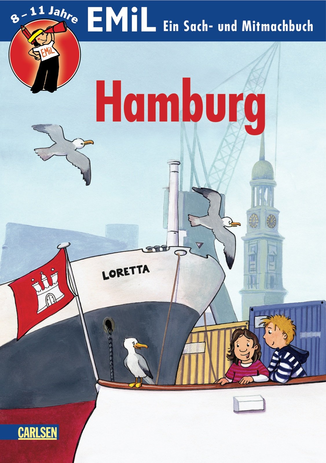 Sach- und Mitmachbuch: Hamburg: Alster und Elbe. Gestern und Heute. Labskaus und Tüdelband. Rätsel, Labyrinthe, Denkaufgaben Non-fiction