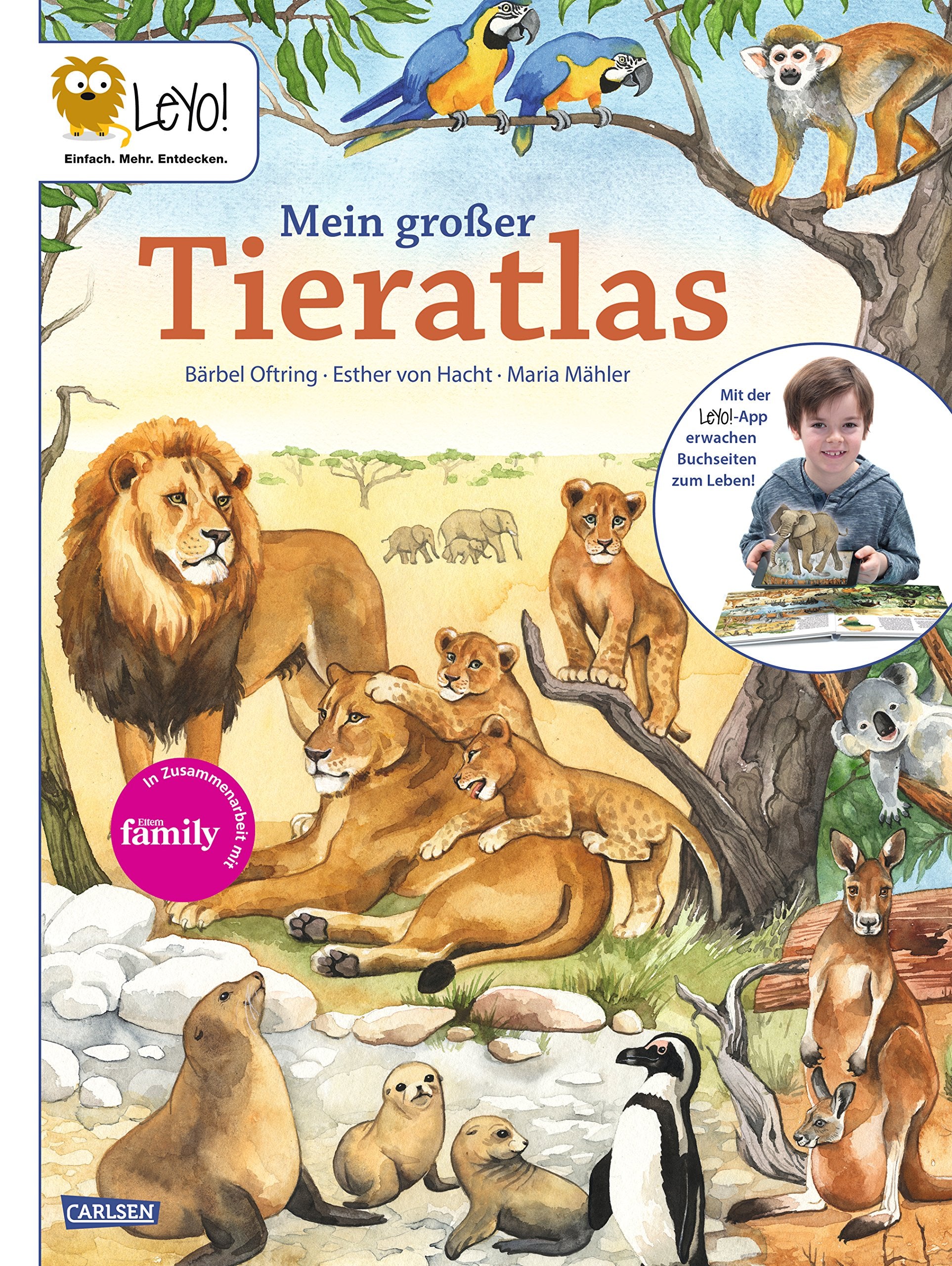 Mein großer Tieratlas General education Books