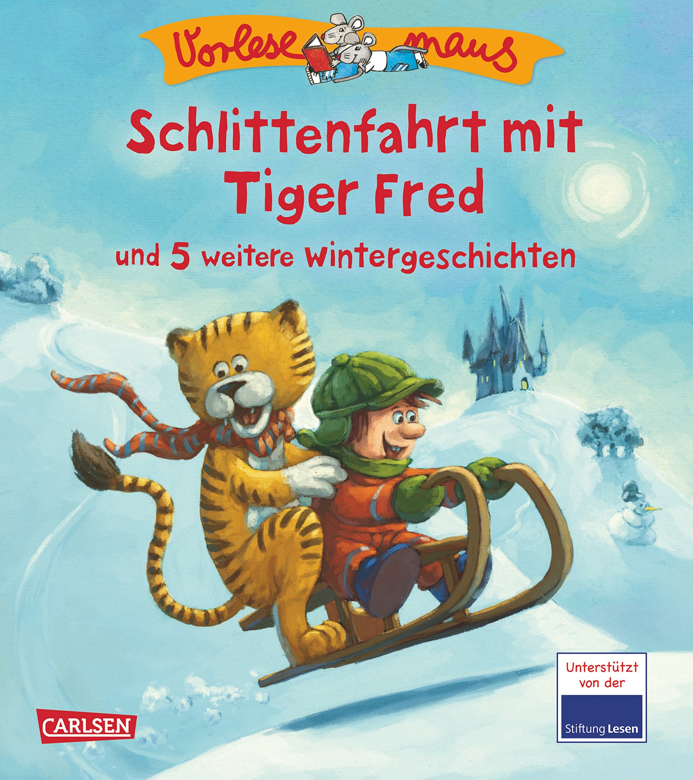 Product Image: VORLESEMAUS 18. Schlittenfahrt mit Tiger Fred