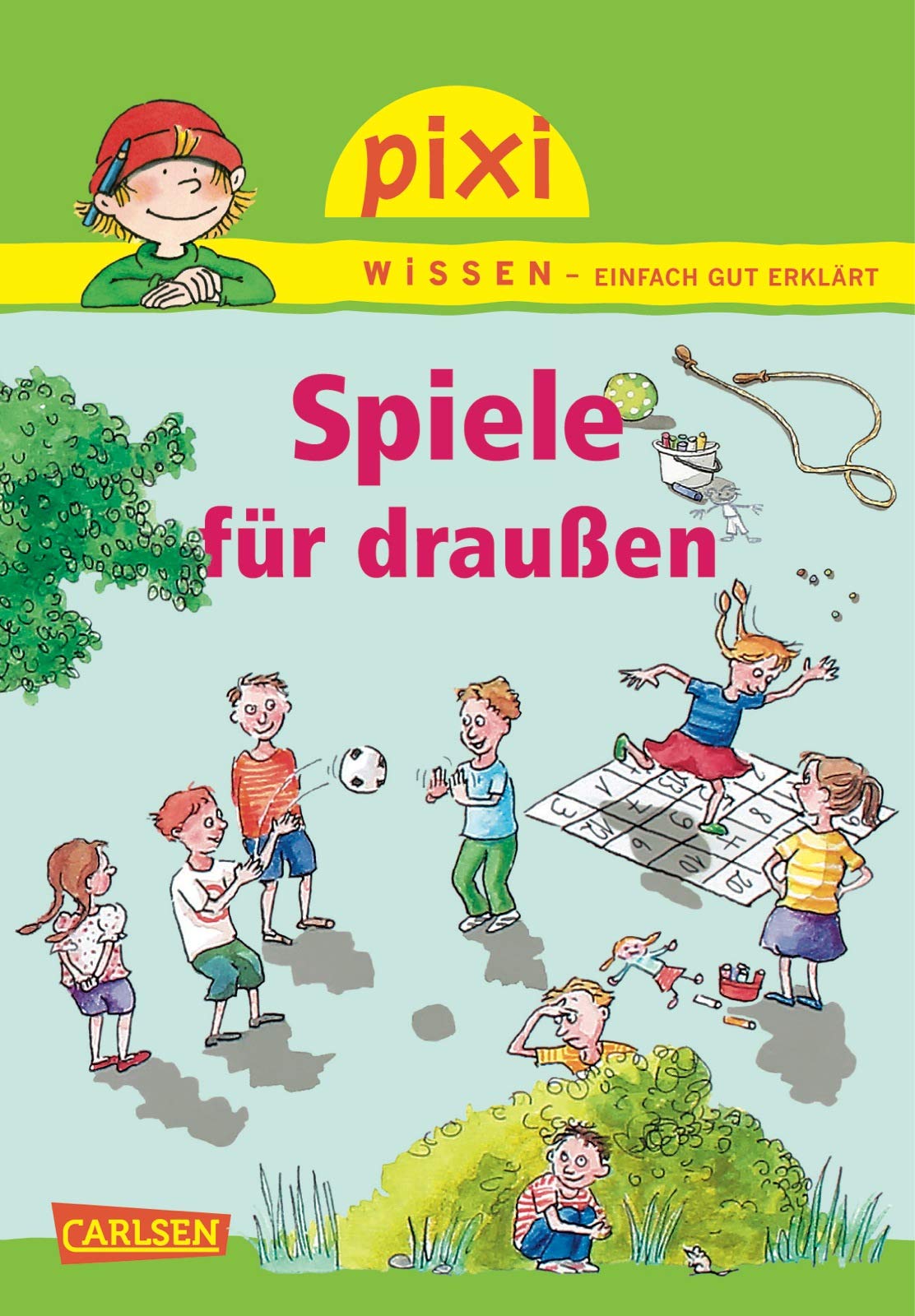 Pixi Wissen 64: VE 5 Spiele für draußen Books
