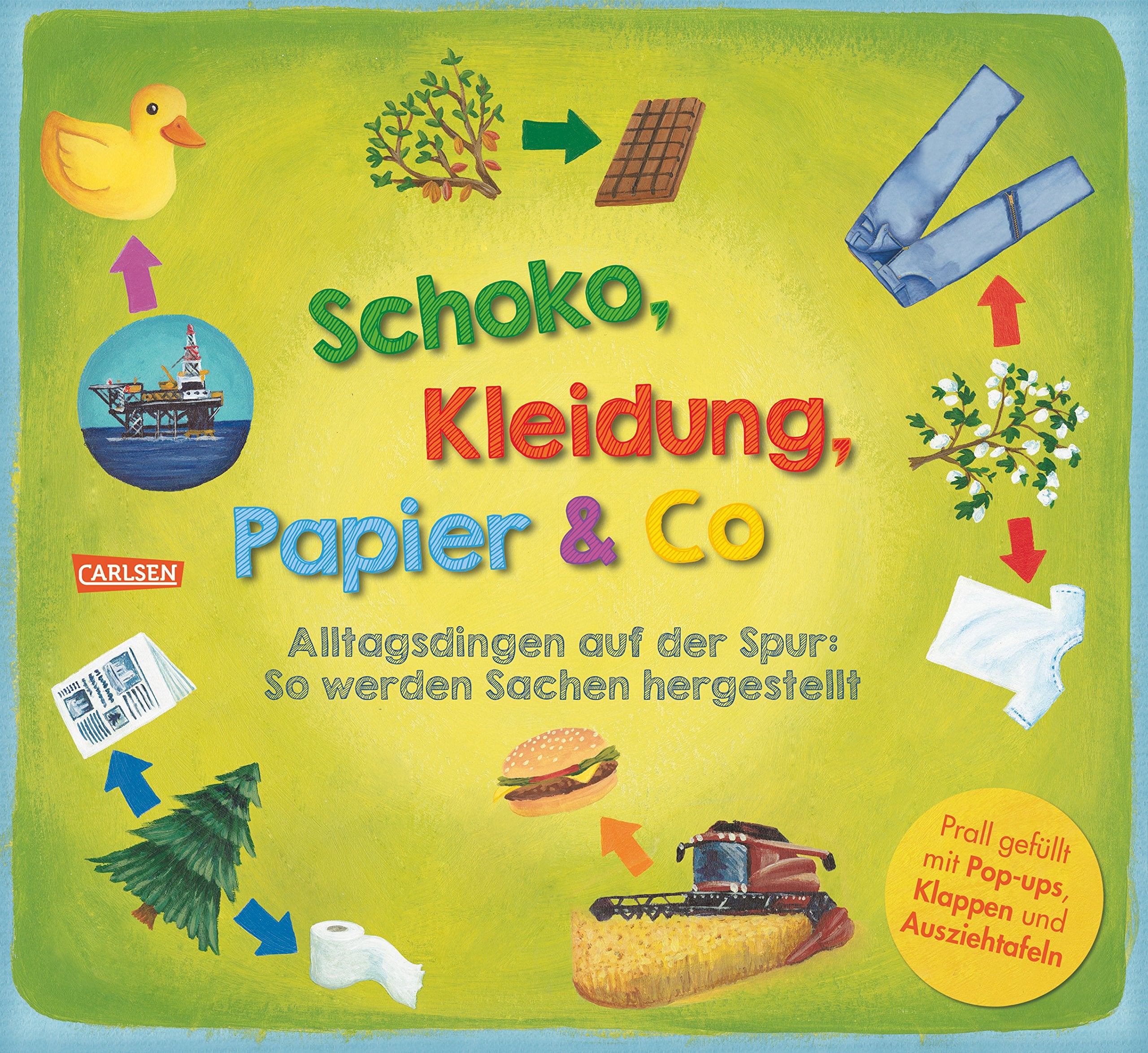 Schoko, Kleidung, Papier & Co General education