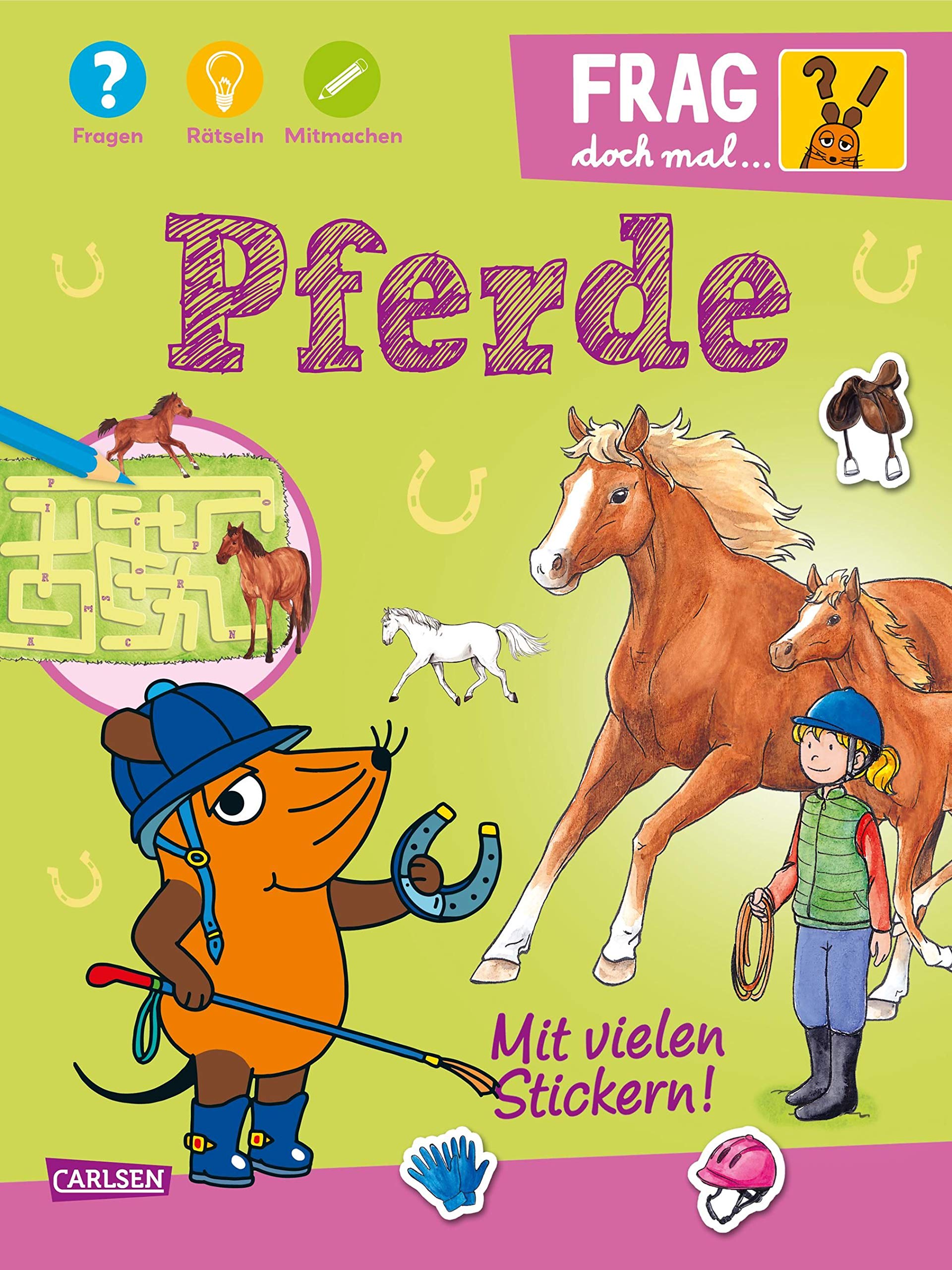Frag doch mal ... die Maus!: Pferde Tiptoi & Games