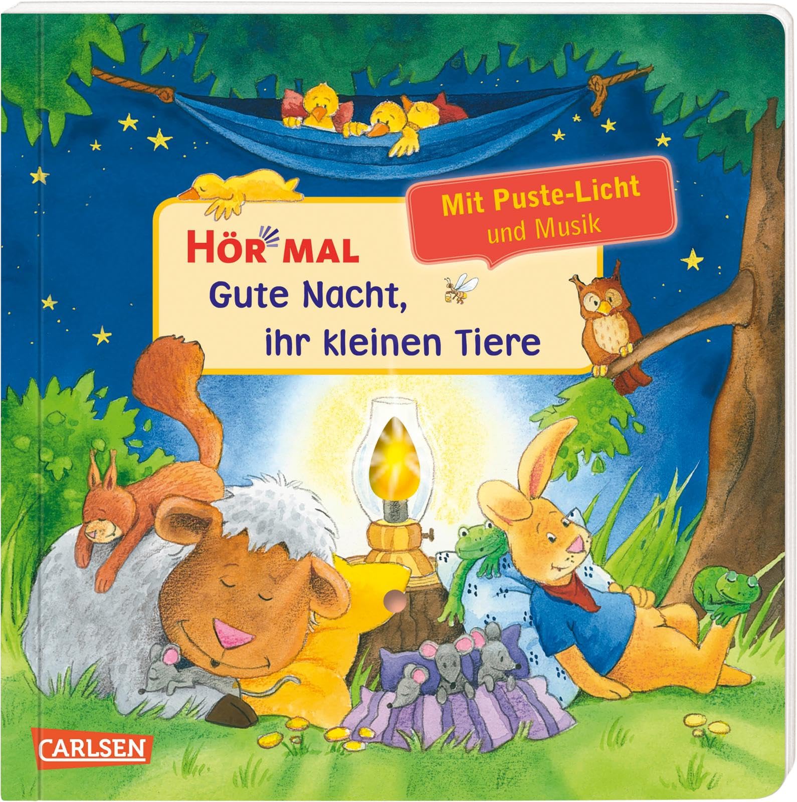 Hör mal (Soundbuch): Mach mit - Pust aus: Gute Nacht, ihr kleinen Tiere book