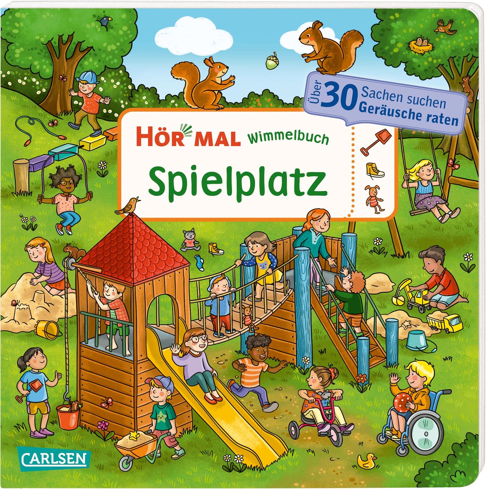 Hör mal (Soundbuch): Wimmelbuch: Spielplatz Non-fiction