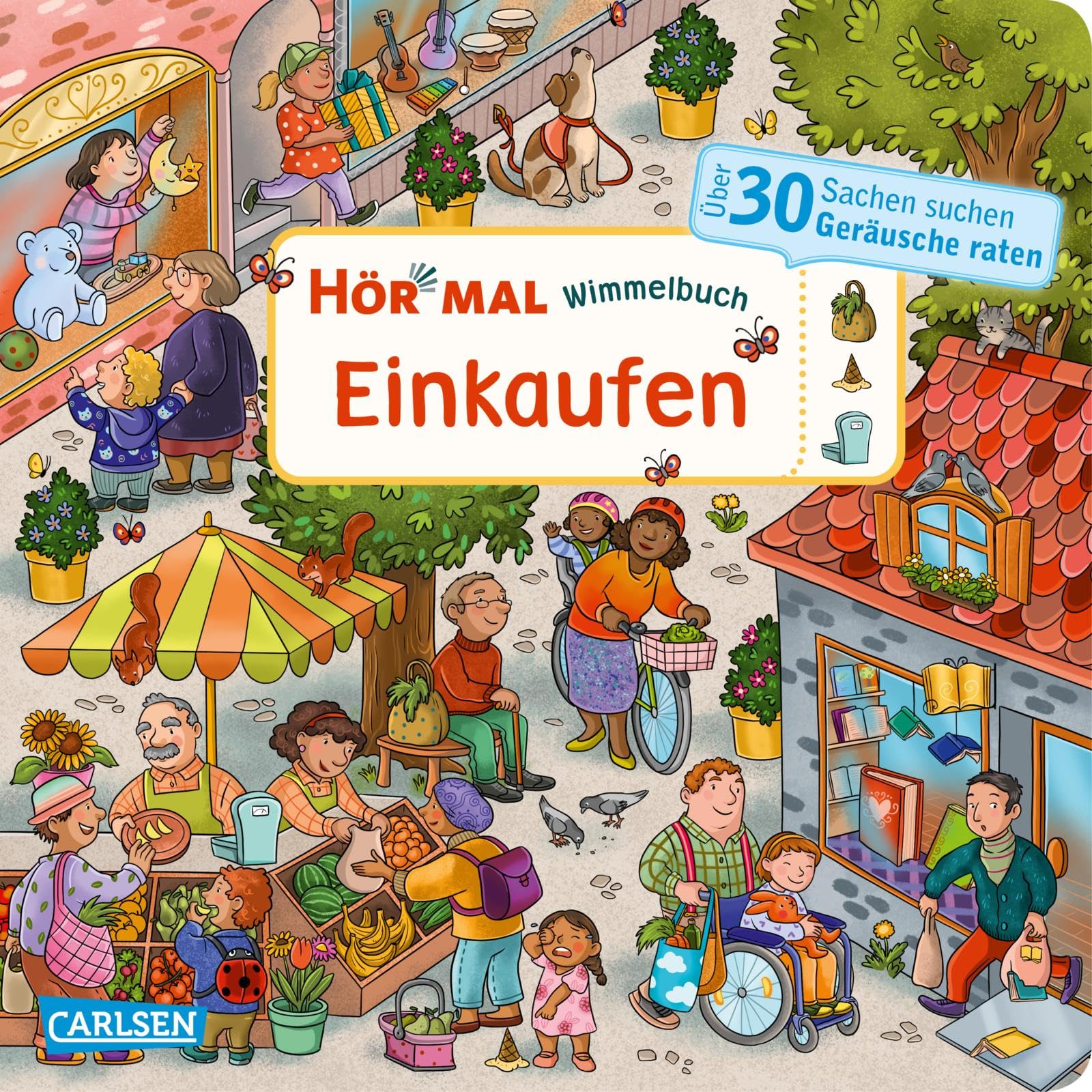 Hör mal (Soundbuch): Wimmelbuch: Einkaufen Non-fiction