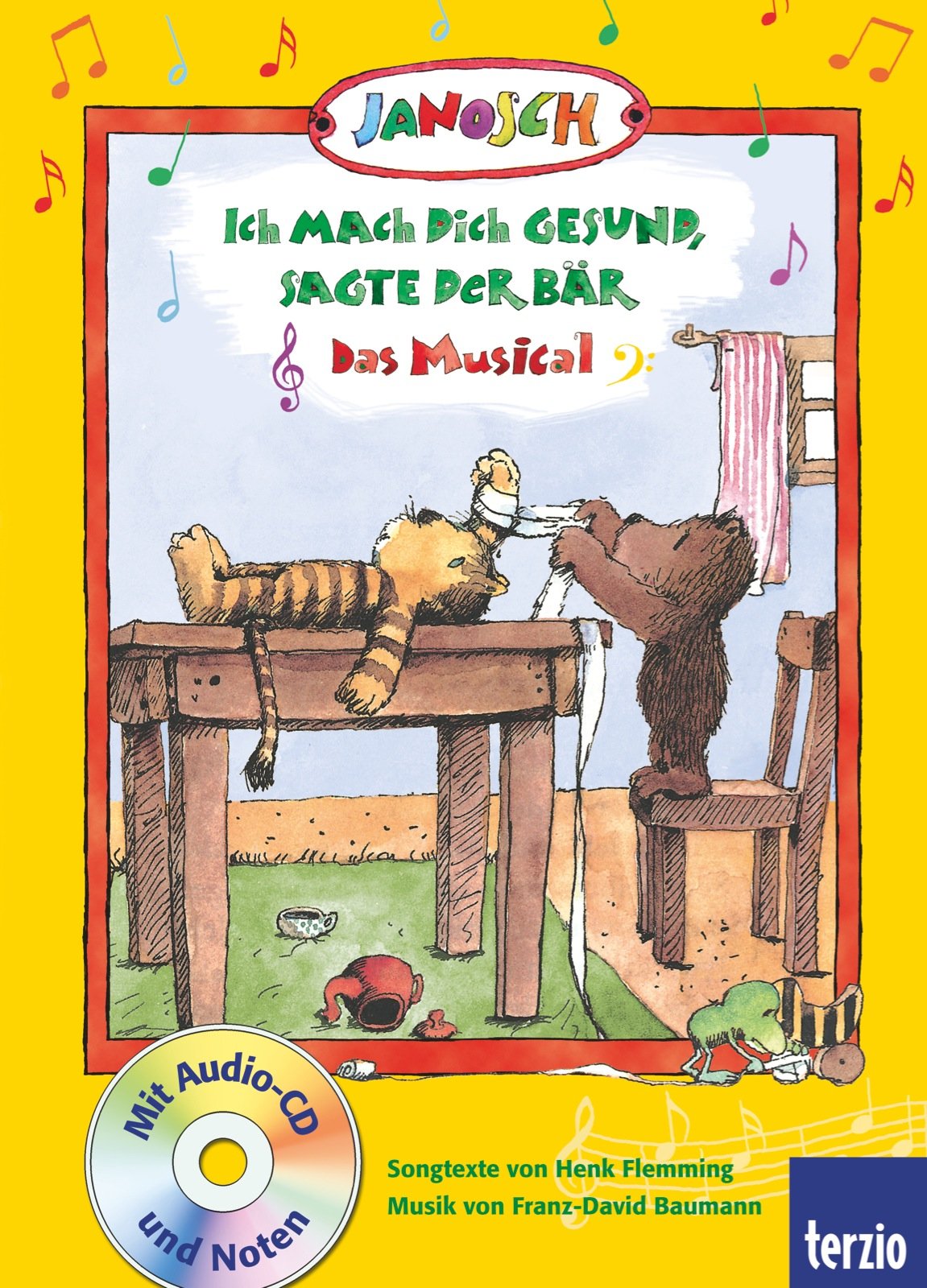 Andere Terzio-Musicals: Ich mach Dich gesund, sagte der Bär - Das Musical: Buch mit CD Children's books