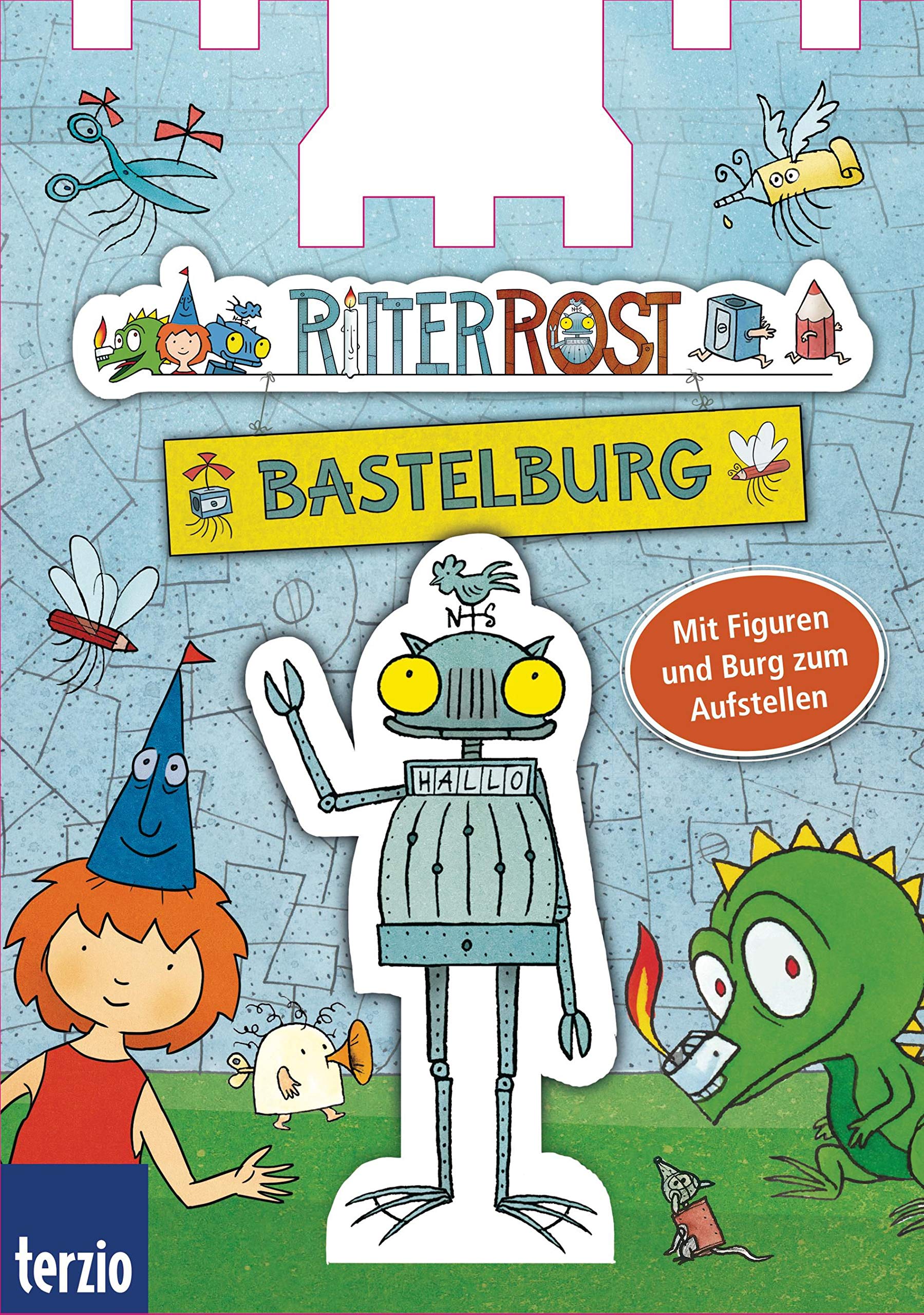 Ritter Rost: Ritter Rost Bastelburg: Mit Figuren und Burg zum Aufstellen Non-fiction