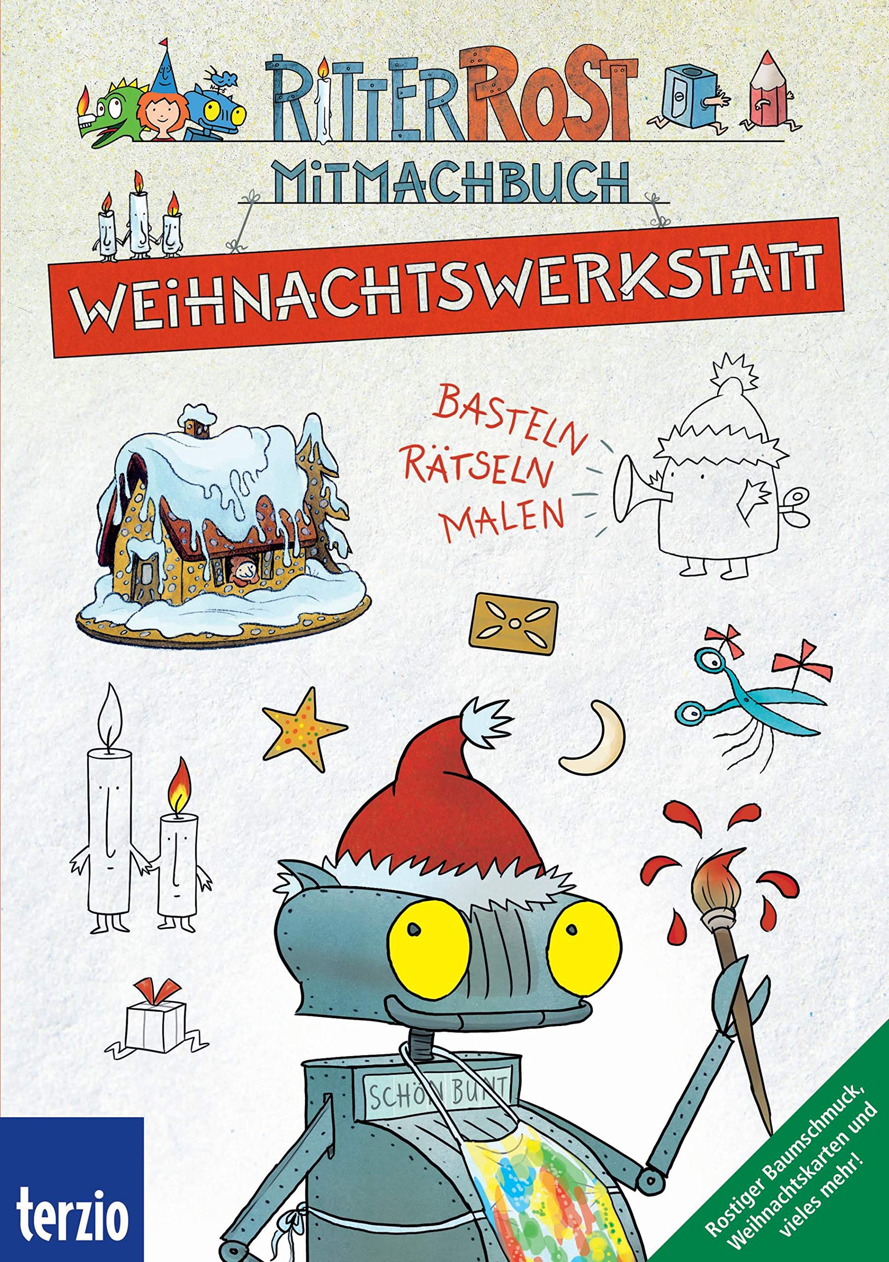 Ritter Rost: Weihnachtswerkstatt: Basteln Rätseln Malen Tiptoi & Games