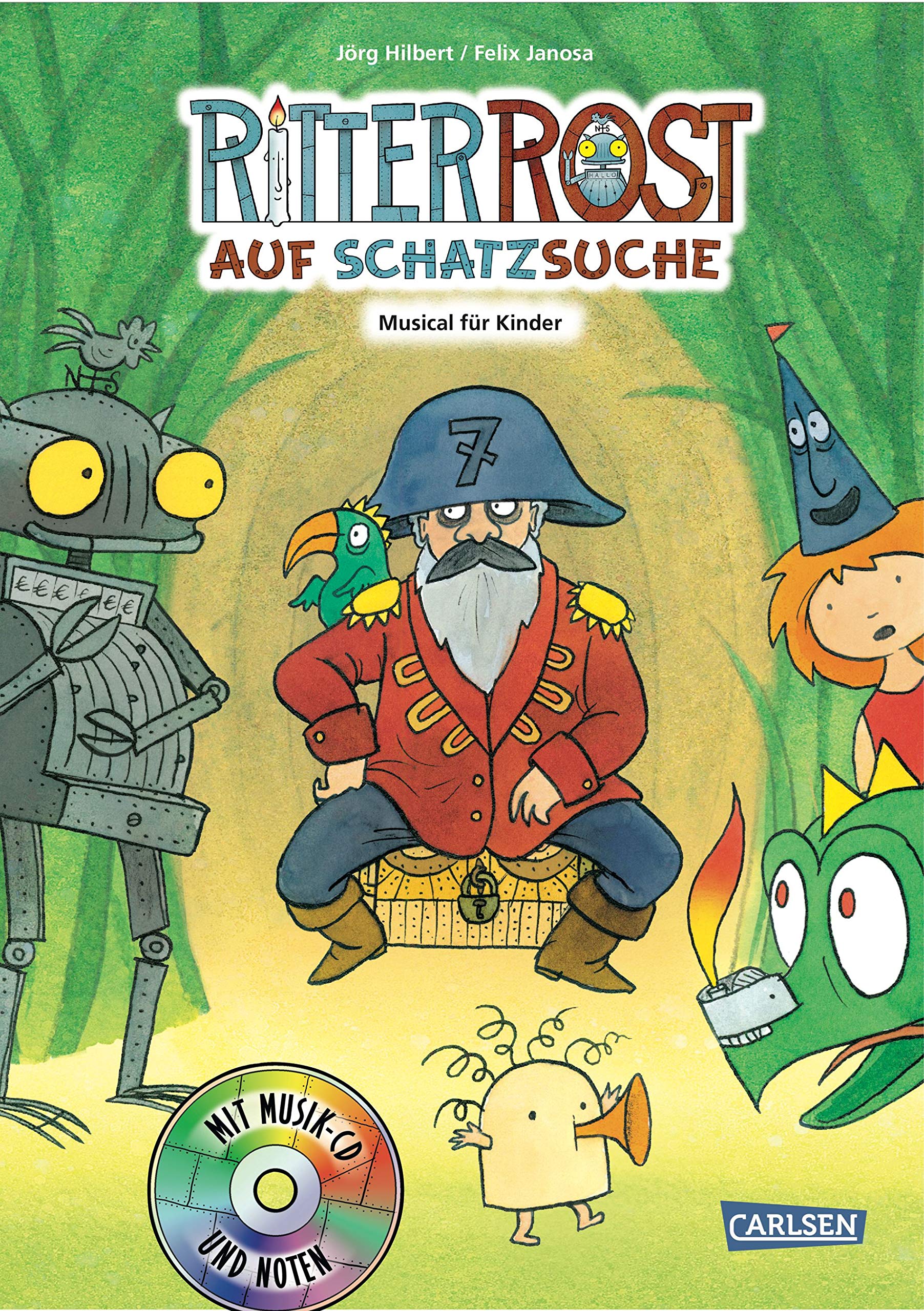 Ritter Rost, Band 15: Ritter Rost auf Schatzsuche Sheet Music