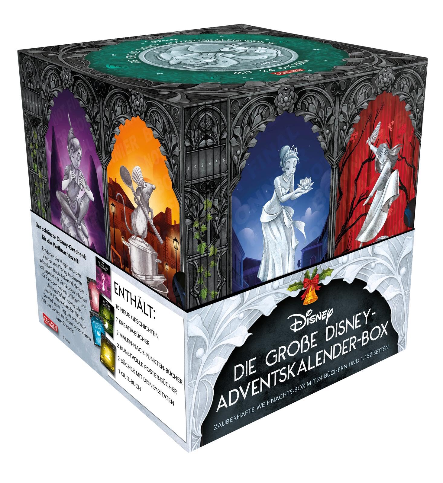 Die große Disney-Adventskalender-Box 2025 - Zauberhafte Weihnachts-Box mit 24 Büchern und 1.152 Seiten Lifestyle