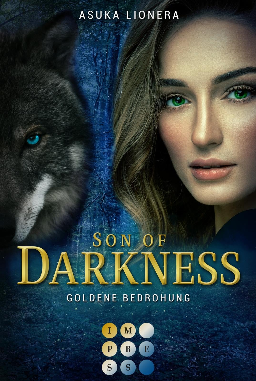 Son of Darkness 2: Goldene Bedrohung: Mythische Gestaltwandler-Romantasy über eine gefährliche Prophezeiung und eine verbotene Liebe zwischen Wolf und Mensch (2) Contemporary literature Books