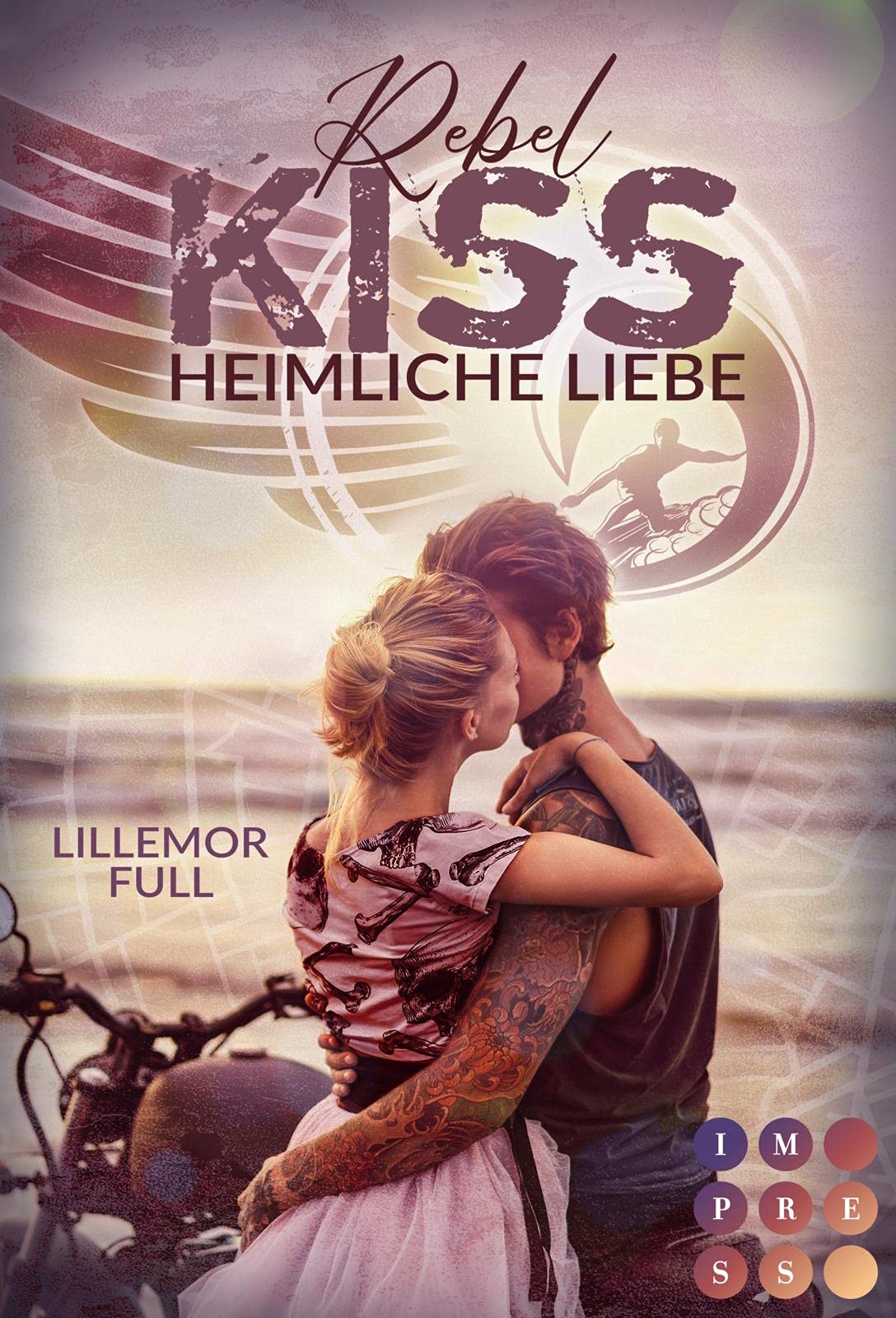 Rebel Kiss 1: Heimliche Liebe: Prickelnde Bad Boy Romance am Strand über die verbotene Liebe zum Anführer einer Gang (1) Contemporary literature Books