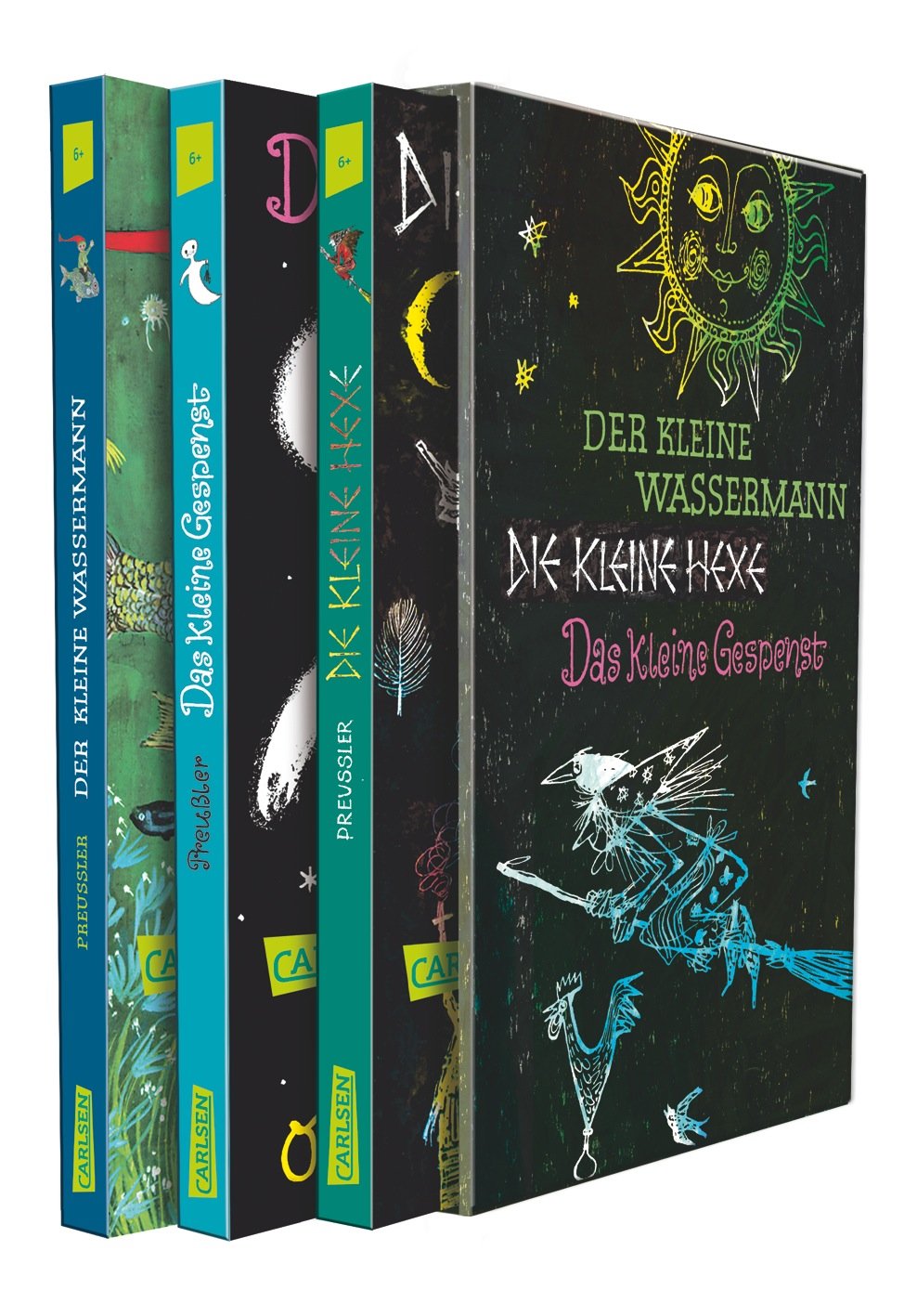 Die kleine Hexe, Das kleine Gespenst, Der kleine Wassermann (3 Bände im Schuber) Novels & Short Stories