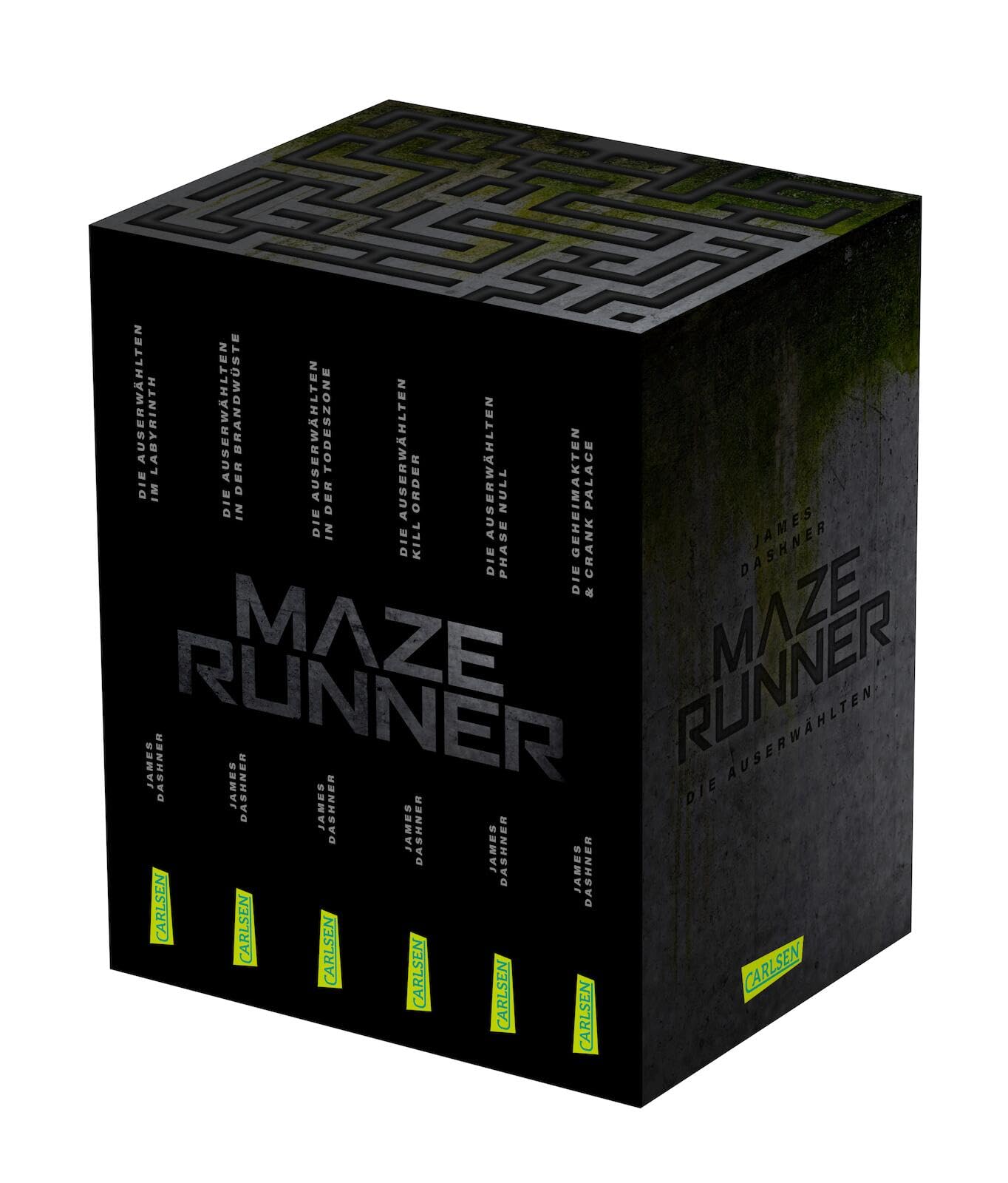 Maze-Runner-Schuber (6 Bände im Taschenbuch-Schuber inklusive Bonusband mit »Crank Palace« und »Die Geheimakten«) Horror & Mystery