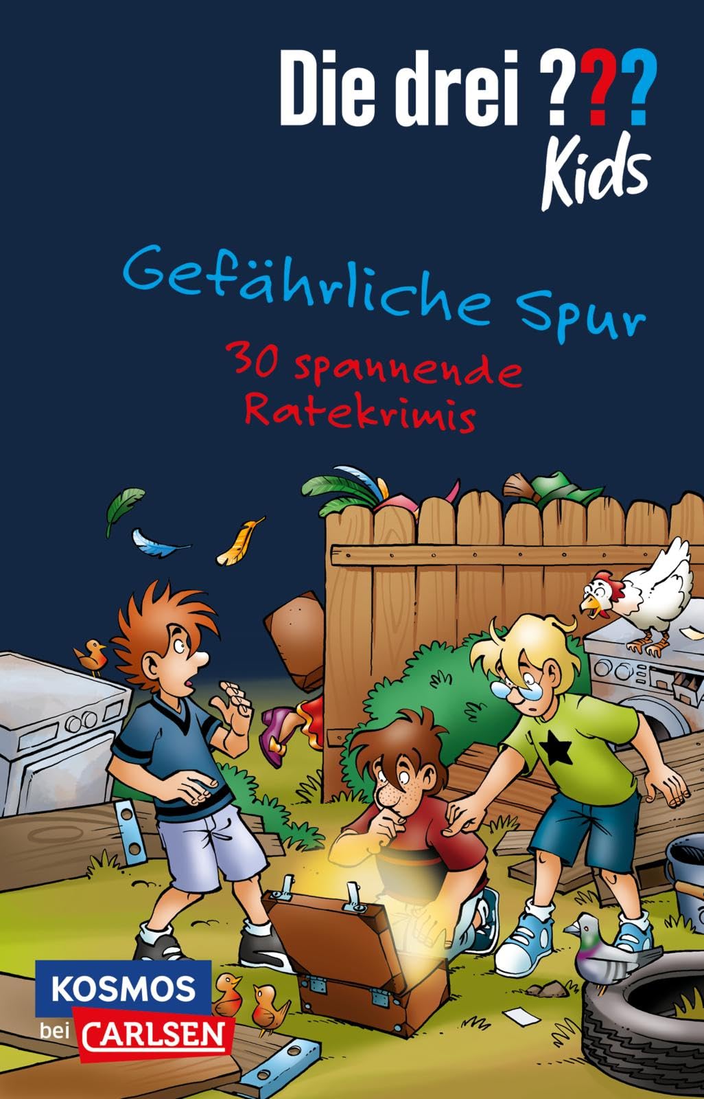 Die drei ??? Kids: Gefährliche Spur. 30 spannende Ratekrimis! Novels & Short Stories