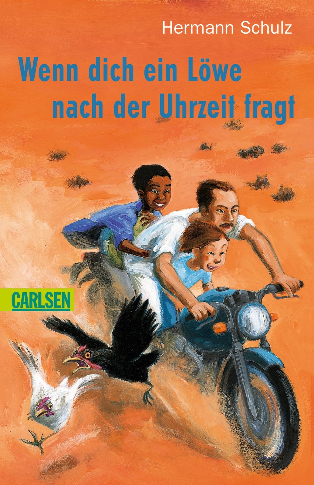 Wenn dich ein Löwe nach der Uhrzeit fragt: Eine Afrikageschichte. Nominiert für den Deutschen Jugendliteraturpreis 2003, Sparte Kinderbuch Novels & Short Stories