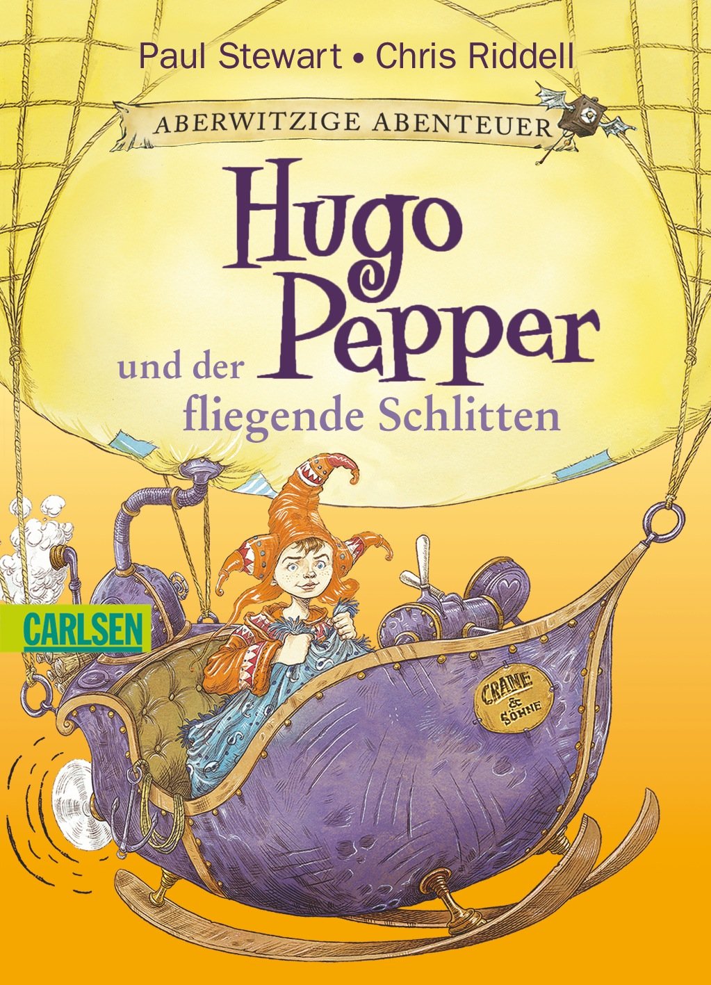 Hugo Pepper und der fliegende Schlitten: Ausgezeichnet mit dem Nestle Smarties Prize 2006, Silver Award (Aberwitzige Abenteuer, Band 3) Novels & Short Stories