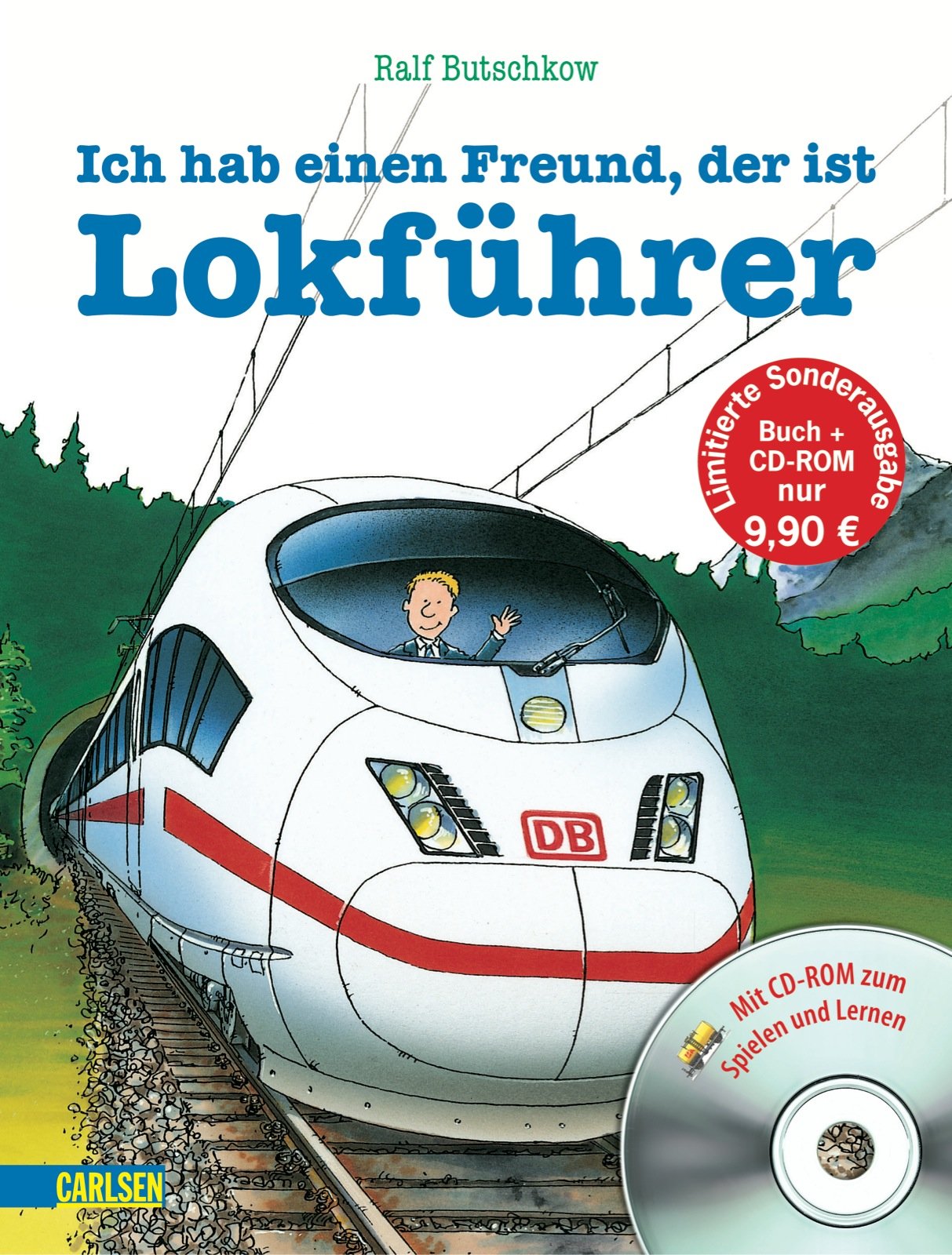 LESEMAUS Sonderbände: Ich hab einen Freund, der ist Lokführer: Gebundenes Bilderbuch mit CD-ROM Non-fiction