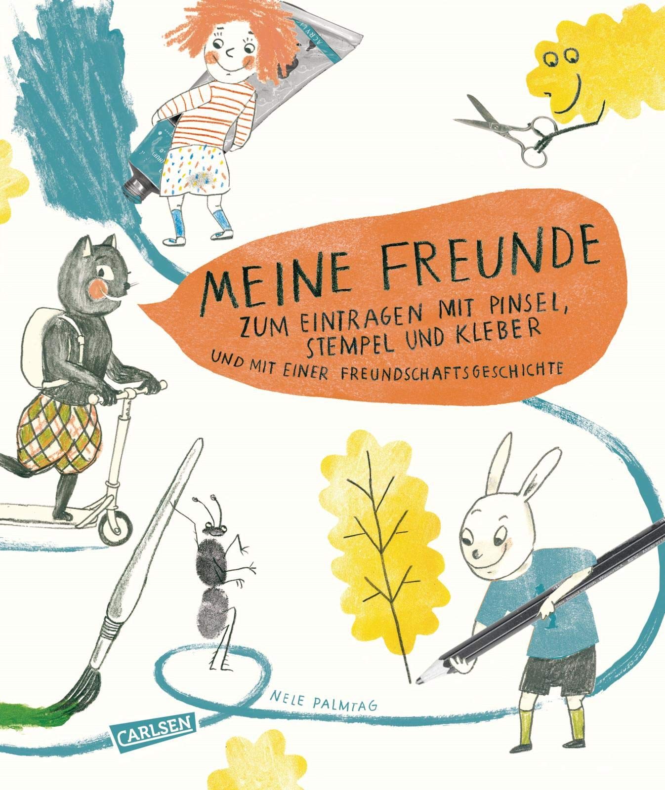Meine Freunde - zum Eintragen mit Pinsel, Stempel, Kleber Novels & Short Stories