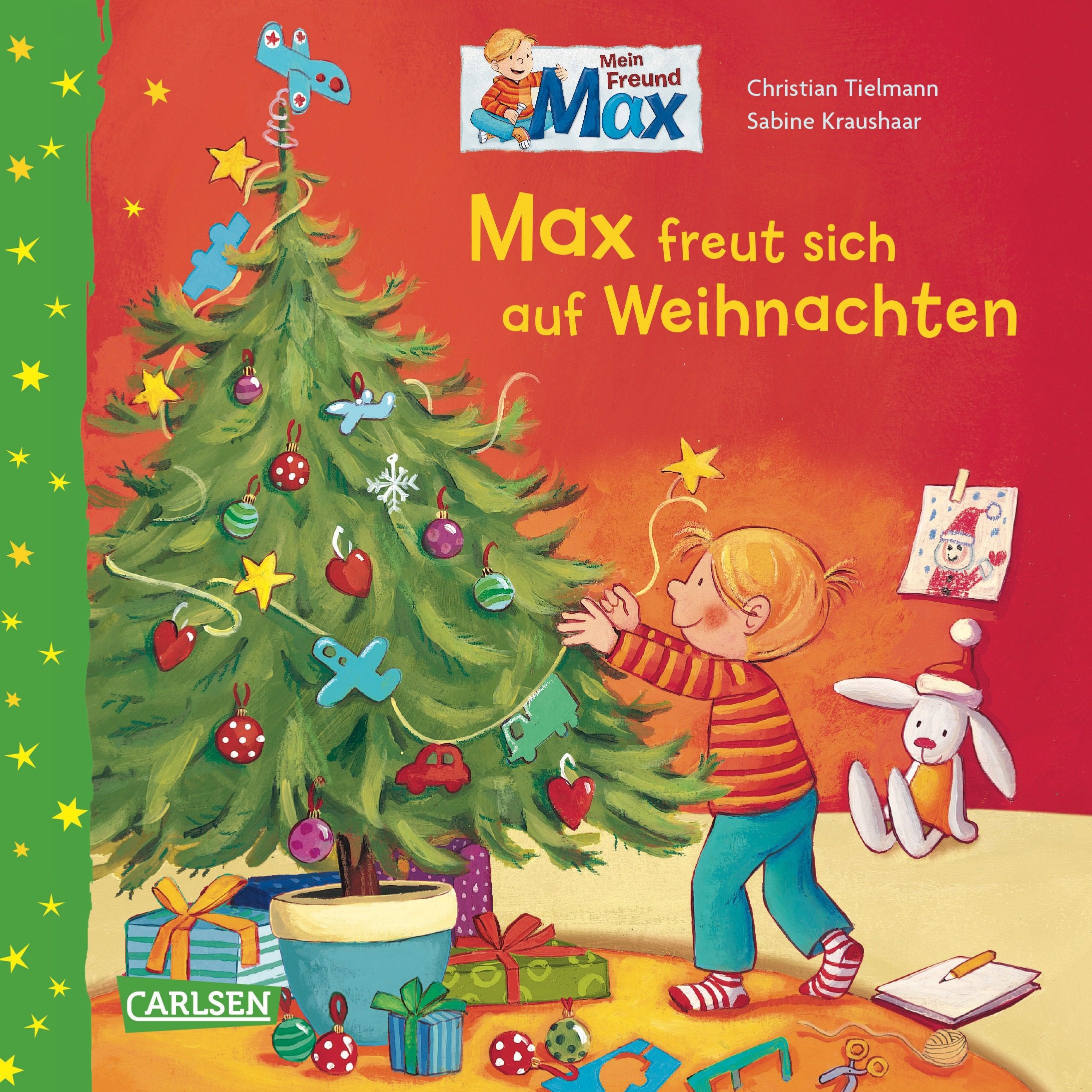 Max-Bilderbücher: Max freut sich auf Weihnachten: Geschenkausgabe mit Max-Leuchtstickern Non-fiction