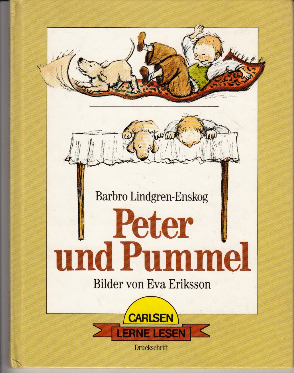 Peter und Pummel. Reihe *Lerne Lesen* in Druckschrift Books