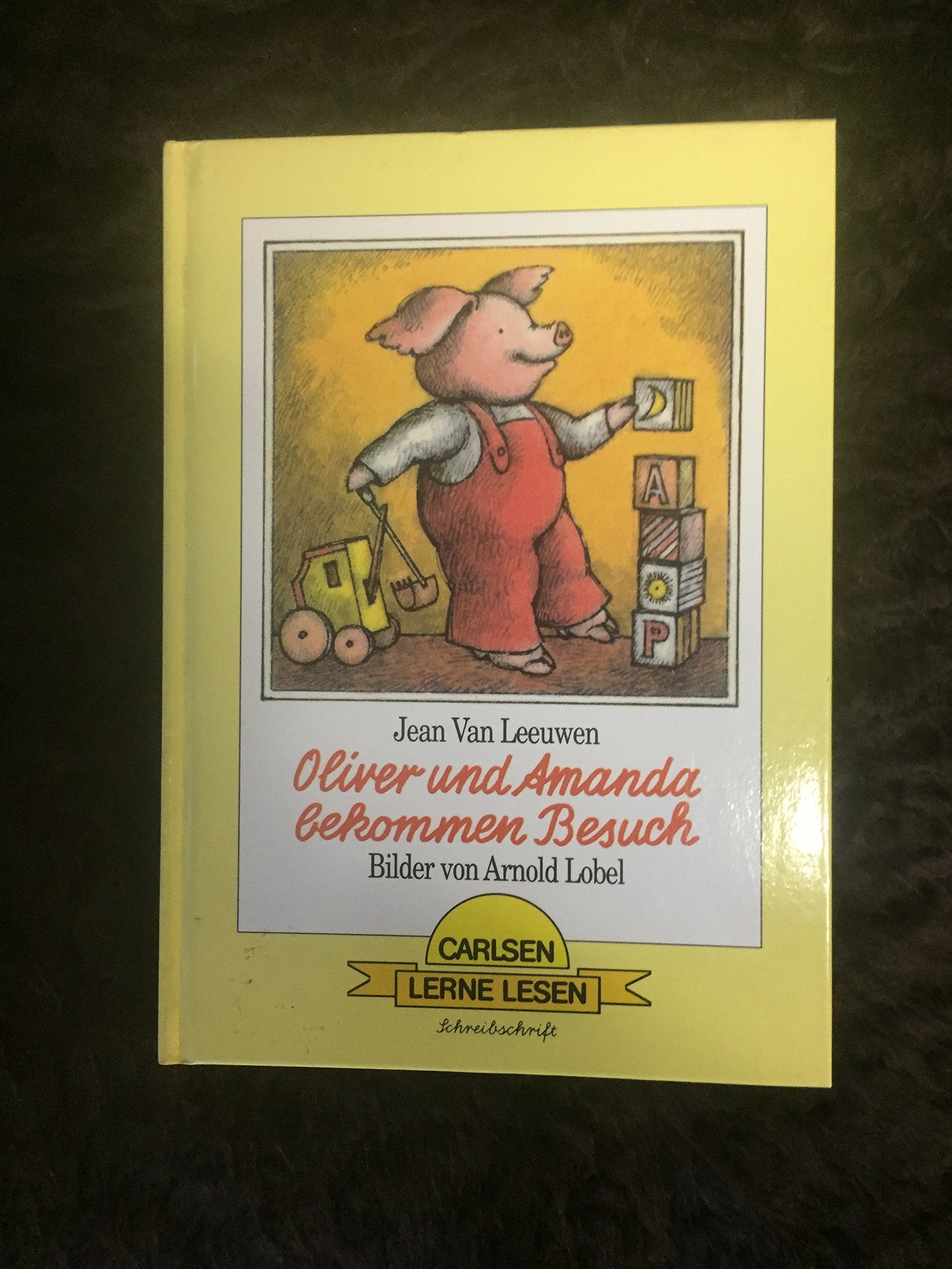 Oliver und Amanda bekommen Besuch. Schreibschrift Books