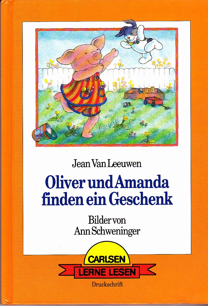Oliver und Amanda finden ein Geschenk. Druckschrift Books