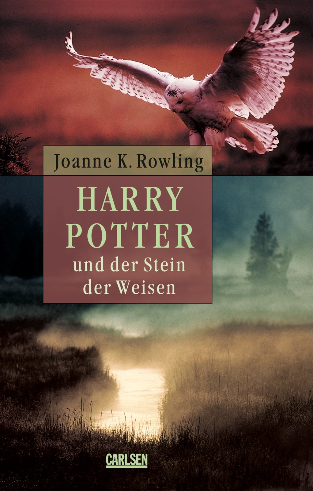 Harry Potter, Band 1: Belletristik-Ausgabe: Harry Potter und der Stein der Weisen Contemporary literature