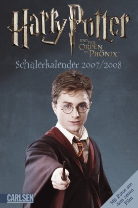 Schülerkalender Harry Potter und der Orden des Phönix 2007/2008: Motiv Harry Calendars