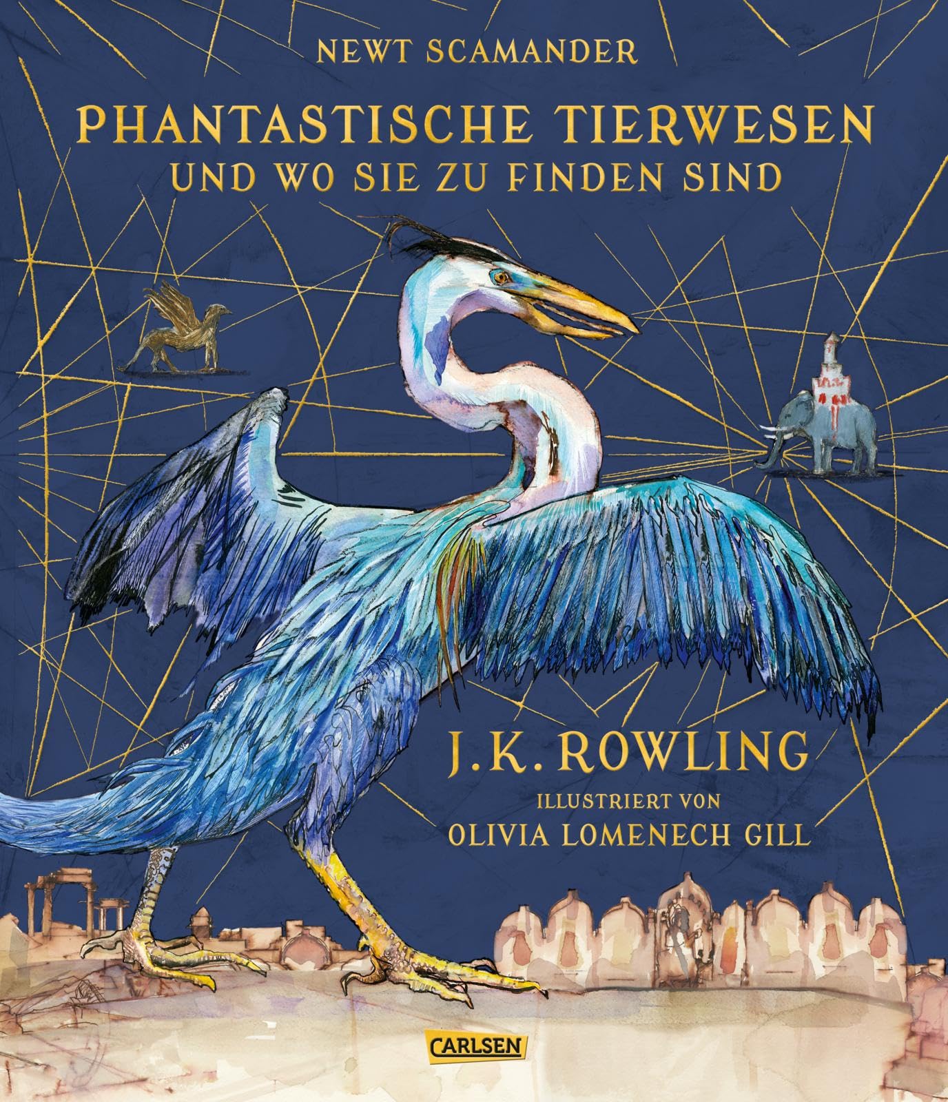 Phantastische Tierwesen und wo sie zu finden sind (farbig illustrierte Schmuckausgabe) Contemporary literature