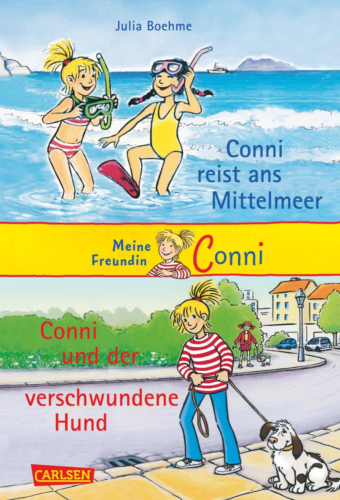 Conni Doppelbände: Conni reist ans Mittelmeer / Conni und der verschwundene Hund Novels & Short Stories