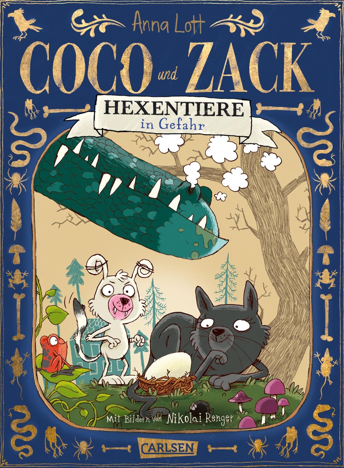 Coco und Zack: Hexentiere in Gefahr: Lustige Gruselgeschichte über eine magische Tierfreundschaft | Zum Vorlesen ab 6 Jahren Manga