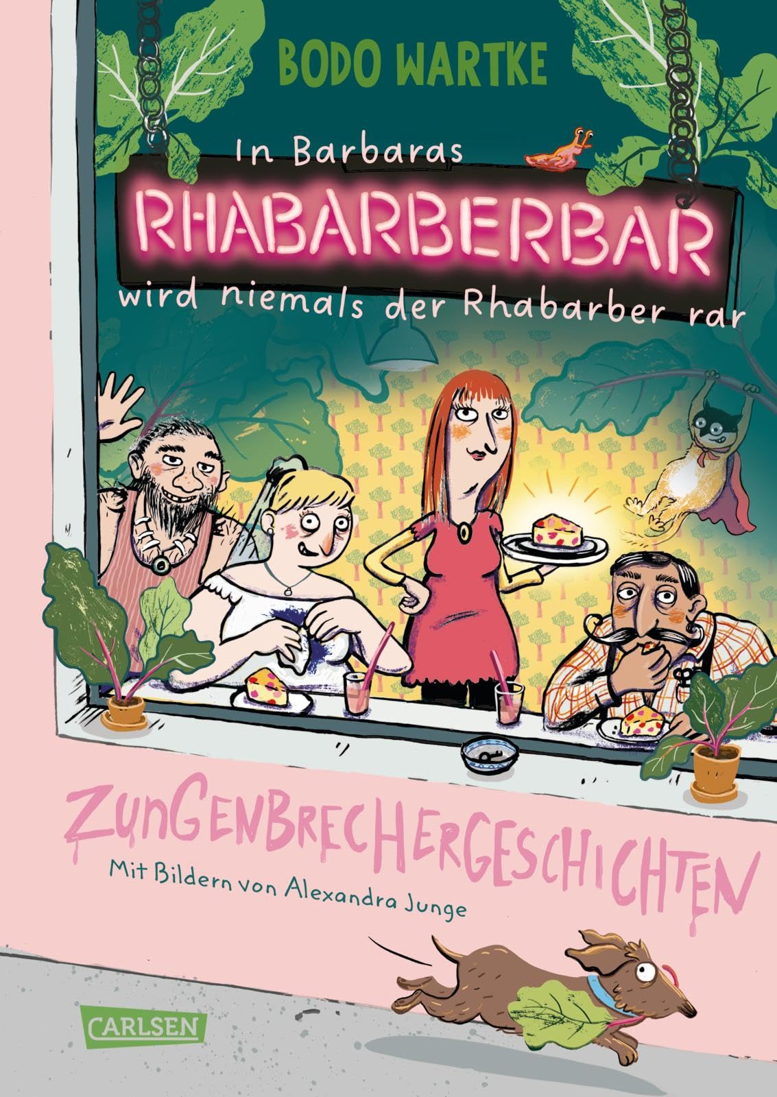 In Barbaras Rhabarberbar wird niemals der Rhabarber rar Poetry