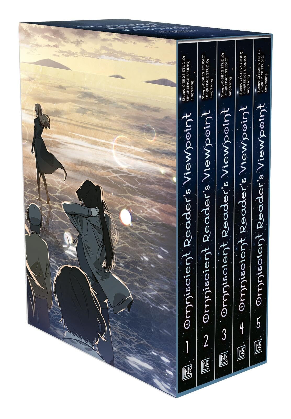 Omniscient Reader's Viewpoint - Bände 1-5 im limitierten Sammelschuber mit Extras: Survival-Fantasy-Manhwa über einen Mann, der den Verlauf der Apokalypse vorhersieht Contemporary literature