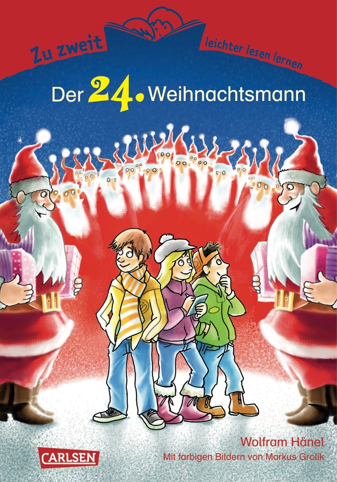 Zu zweit leichter lesen lernen, Band 7: Der 24. Weihnachtsmann Novels & Short Stories