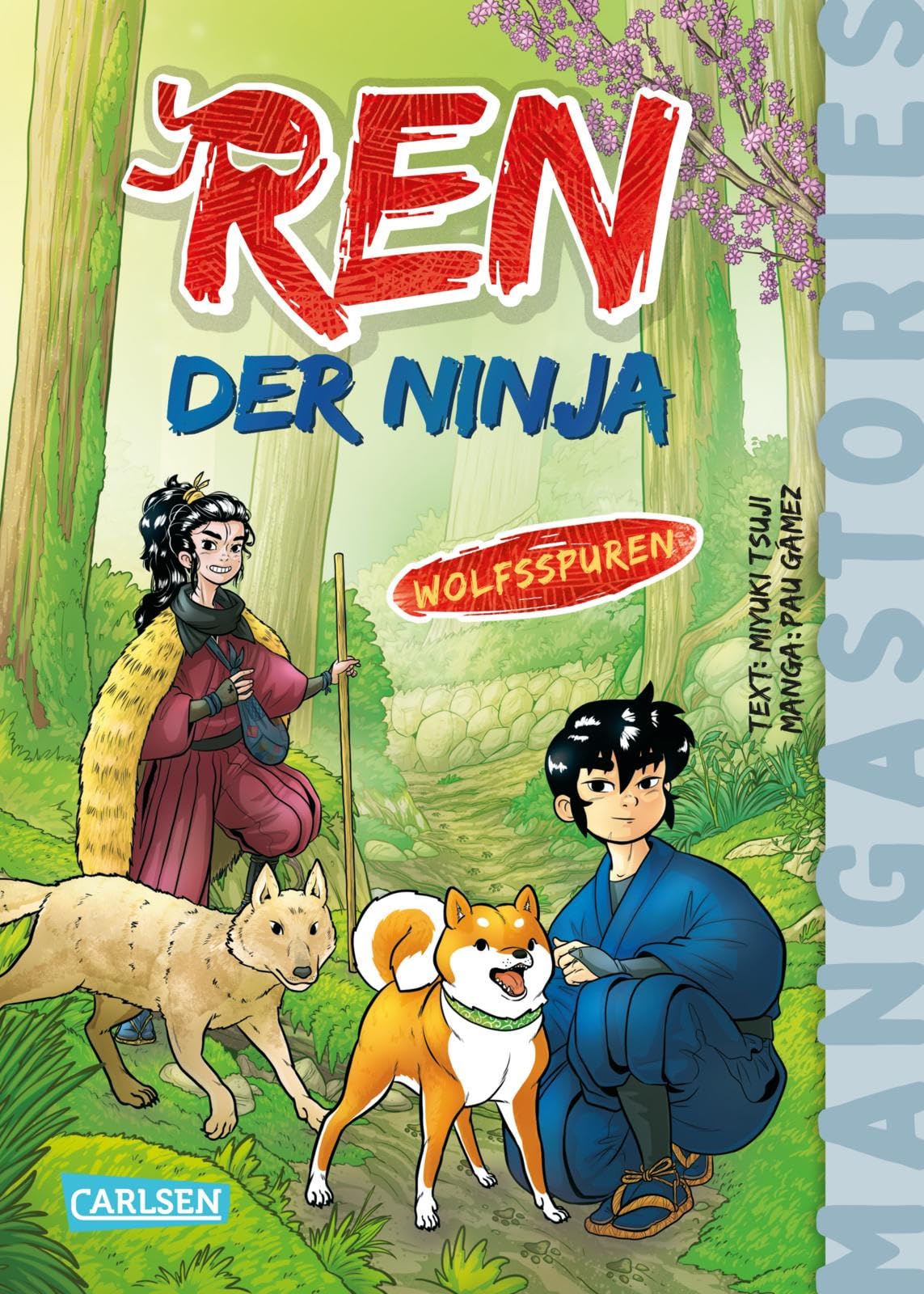 Ren, der Ninja Band 4 - Wolfsspuren Manga