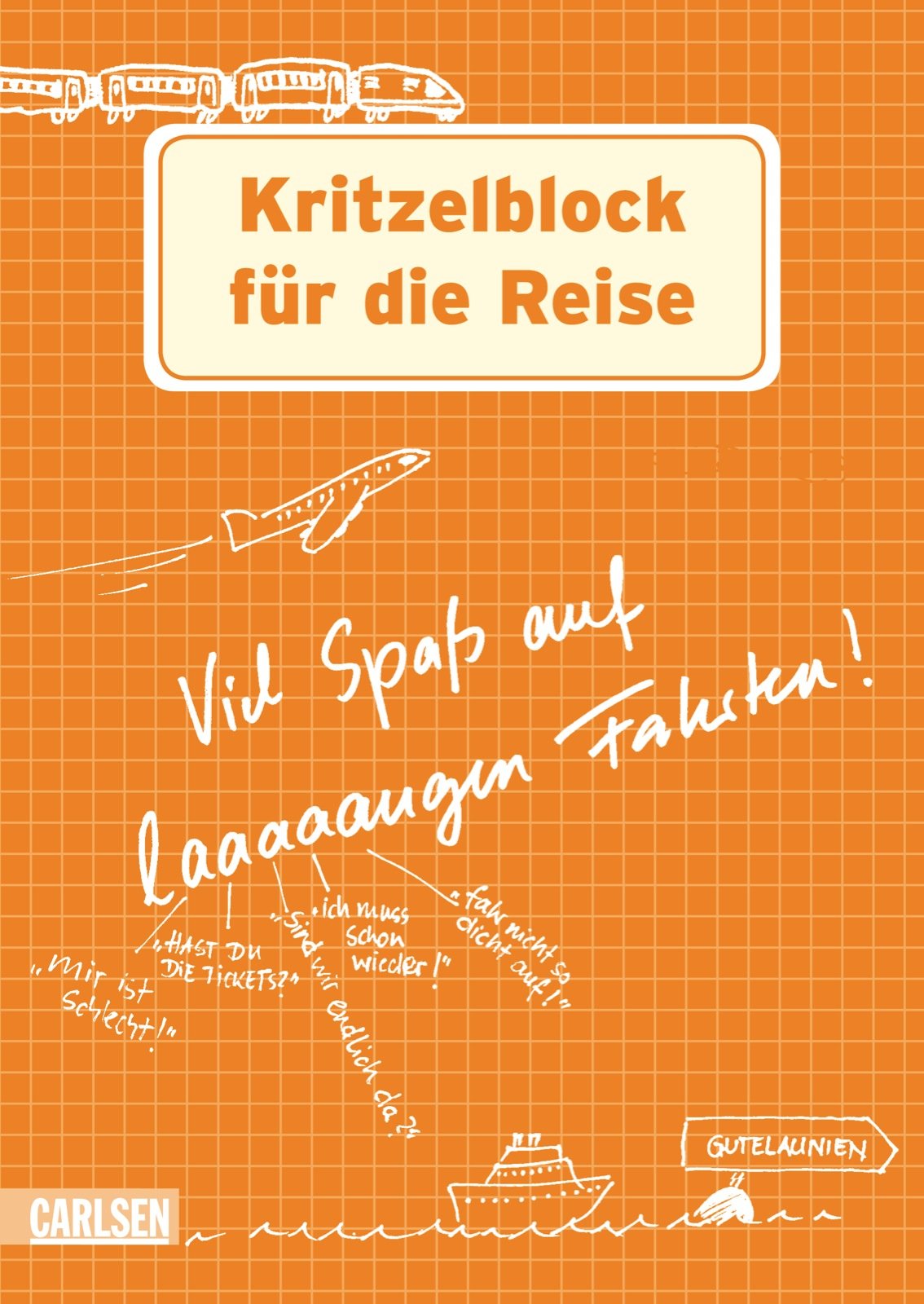 Kritzelblock für die Reise: Mehr Spaß auf laaaaangen Fahrten: Viel Spaß auf laaaaangen Fahrten Living & Furnishing